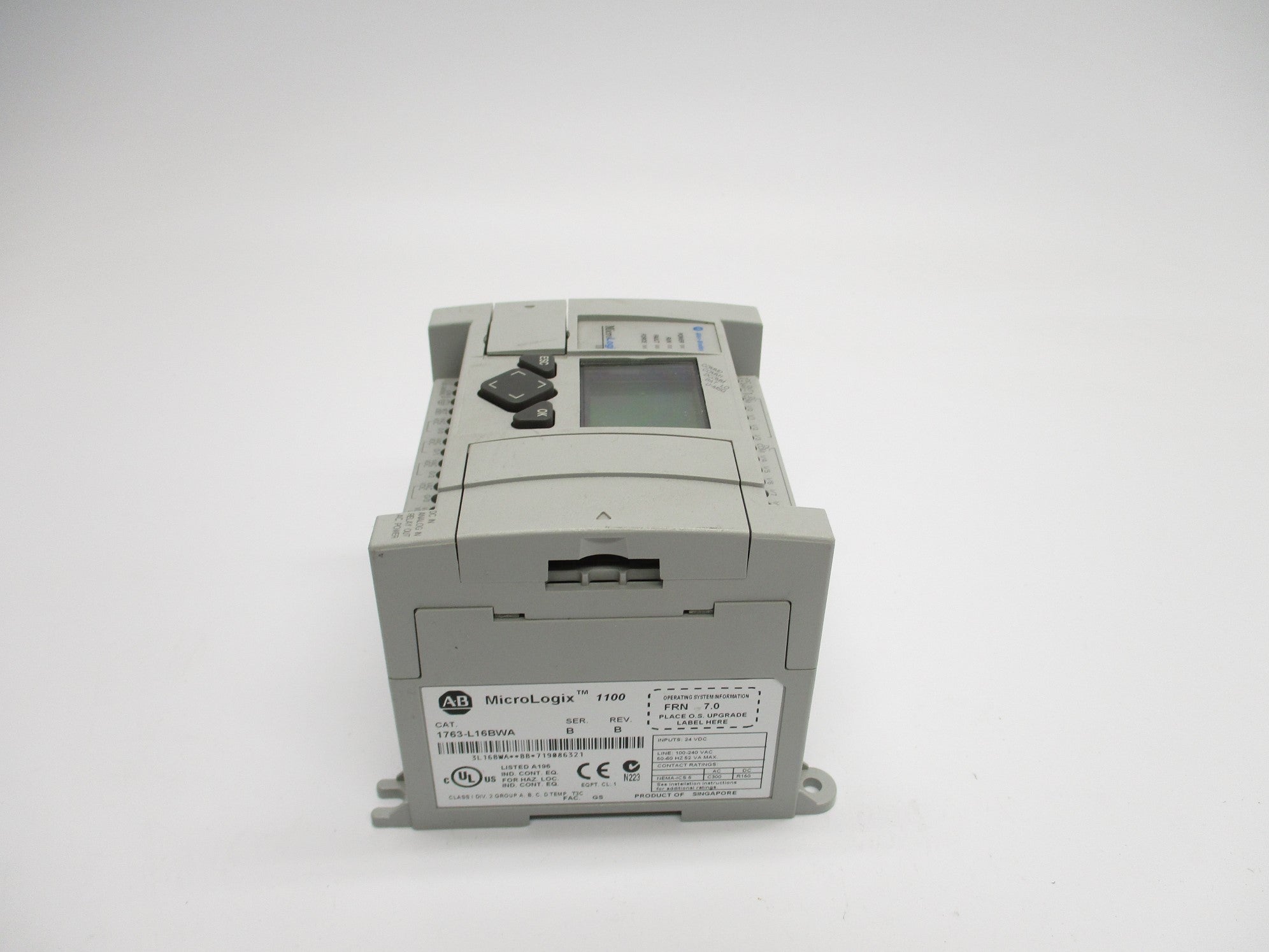 ALLEN BRADLEY 1763-L16BWA SER. B F/W 7.0 NSNP