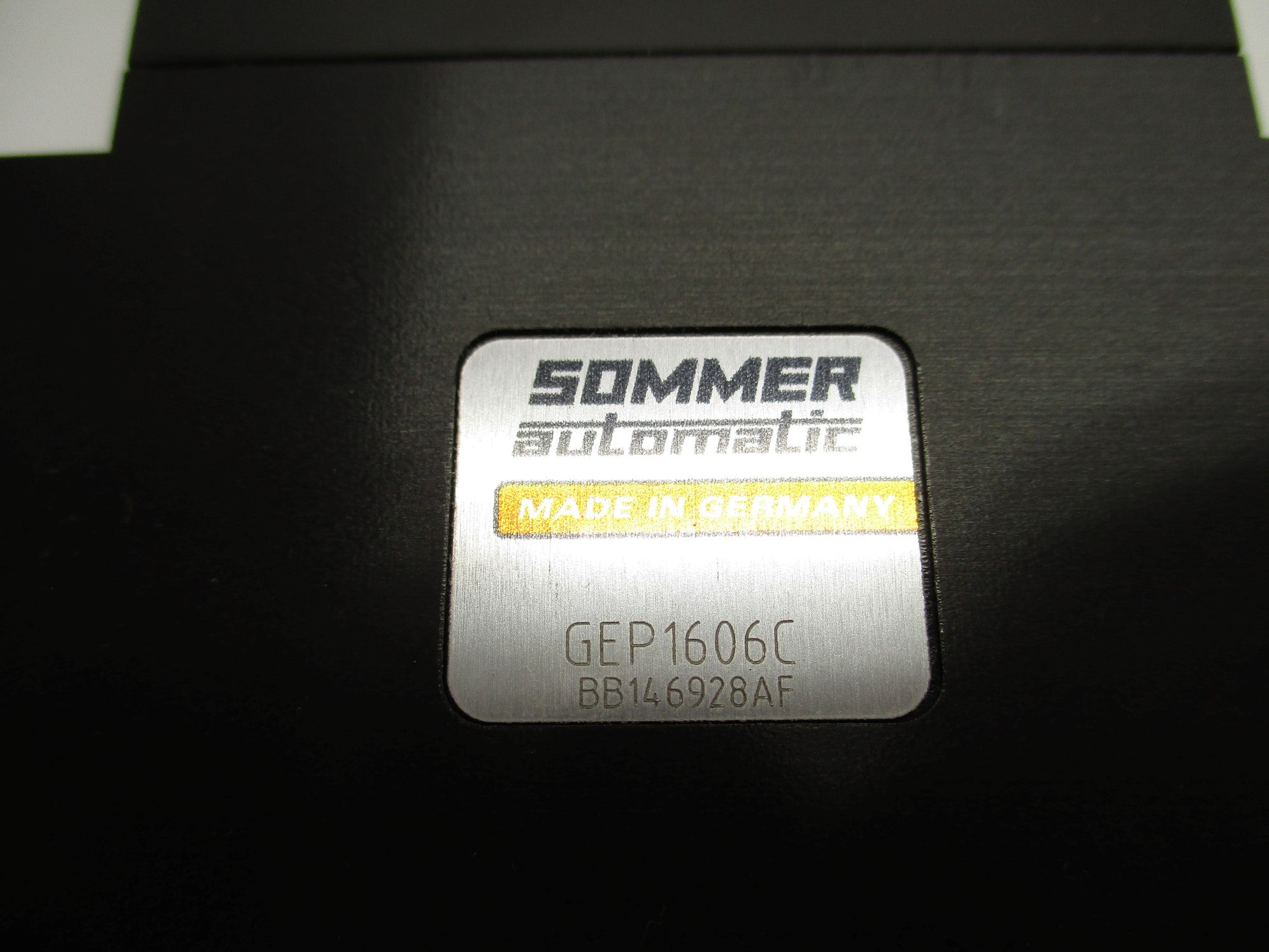 SOMMER AUTOMATIC GEP1606C NSNP