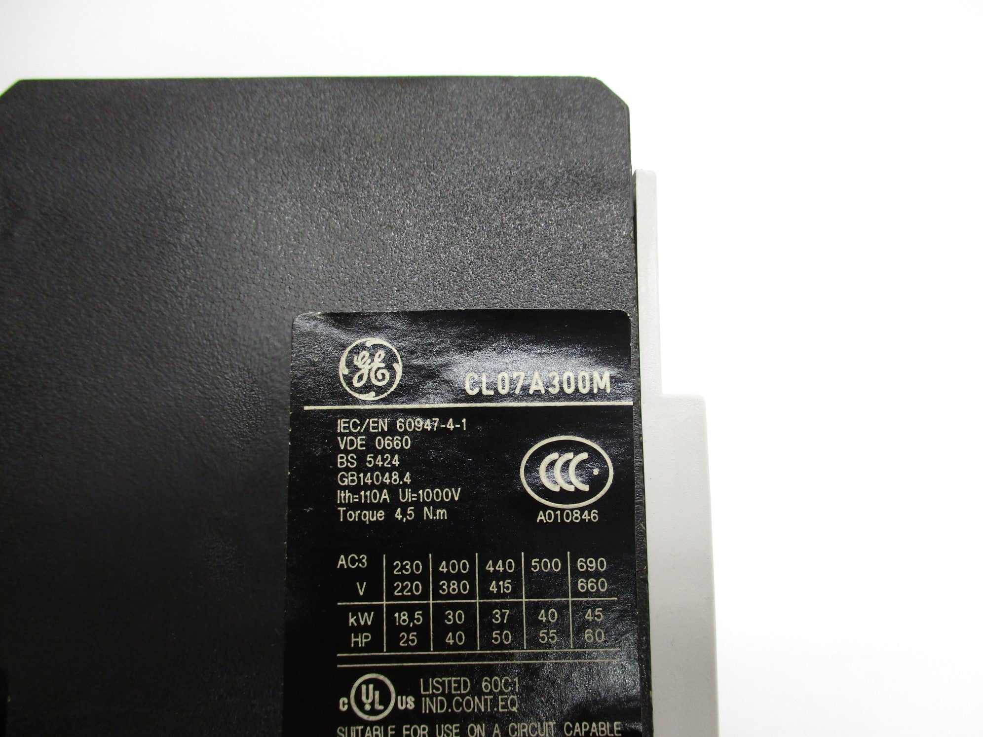 GENERAL ELECTRIC CL07A300M 120V UNMP