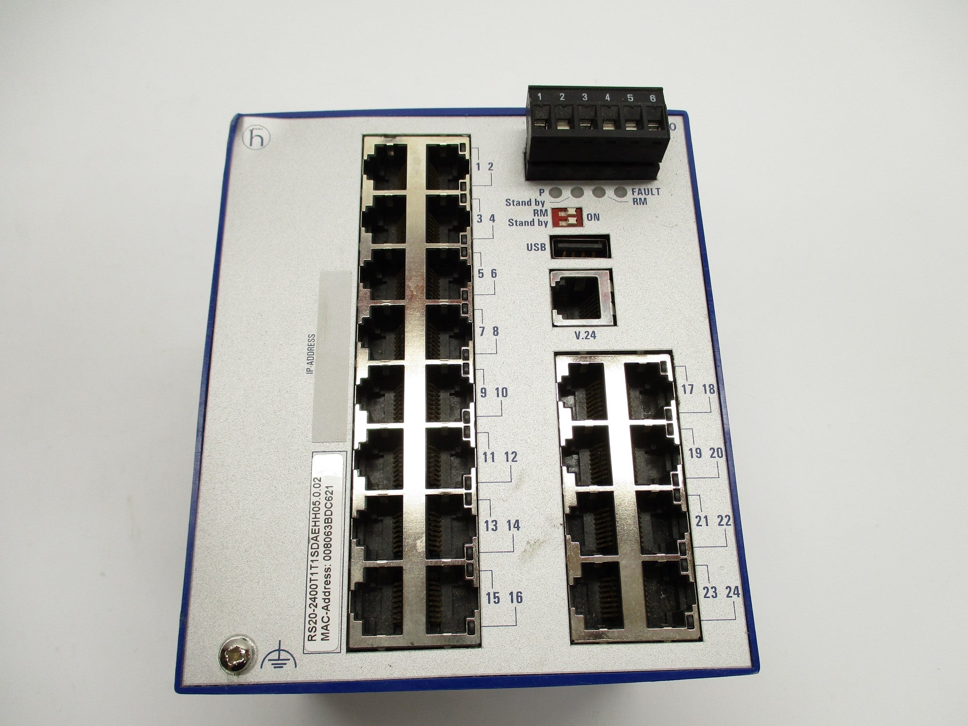 HIRSCHMANN RS20-2400T1T1SDAEHH05.0.02 9.6-60VDC 1.3-0.2A NSNP