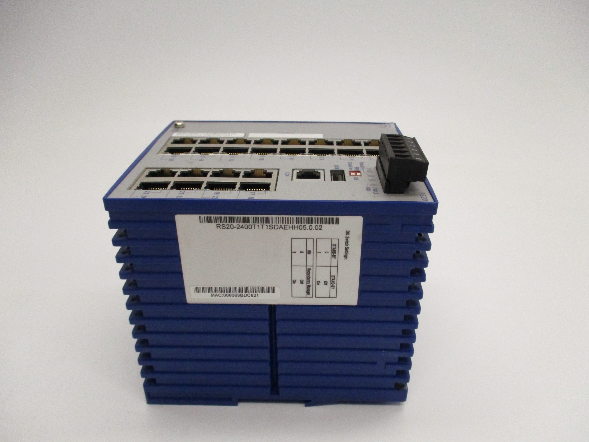 HIRSCHMANN RS20-2400T1T1SDAEHH05.0.02 9.6-60VDC 1.3-0.2A NSNP