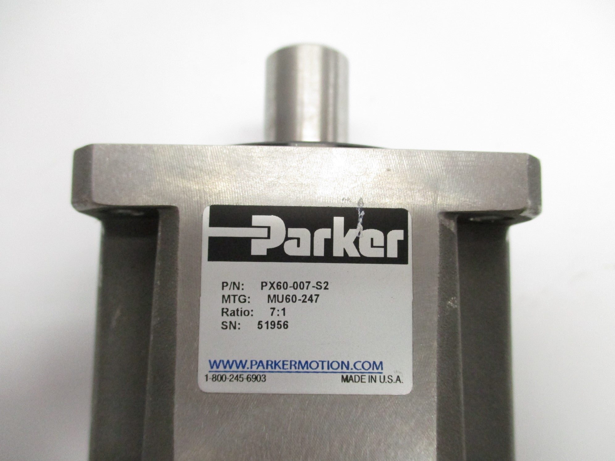 PARKER PX60-007-S2 UNMP