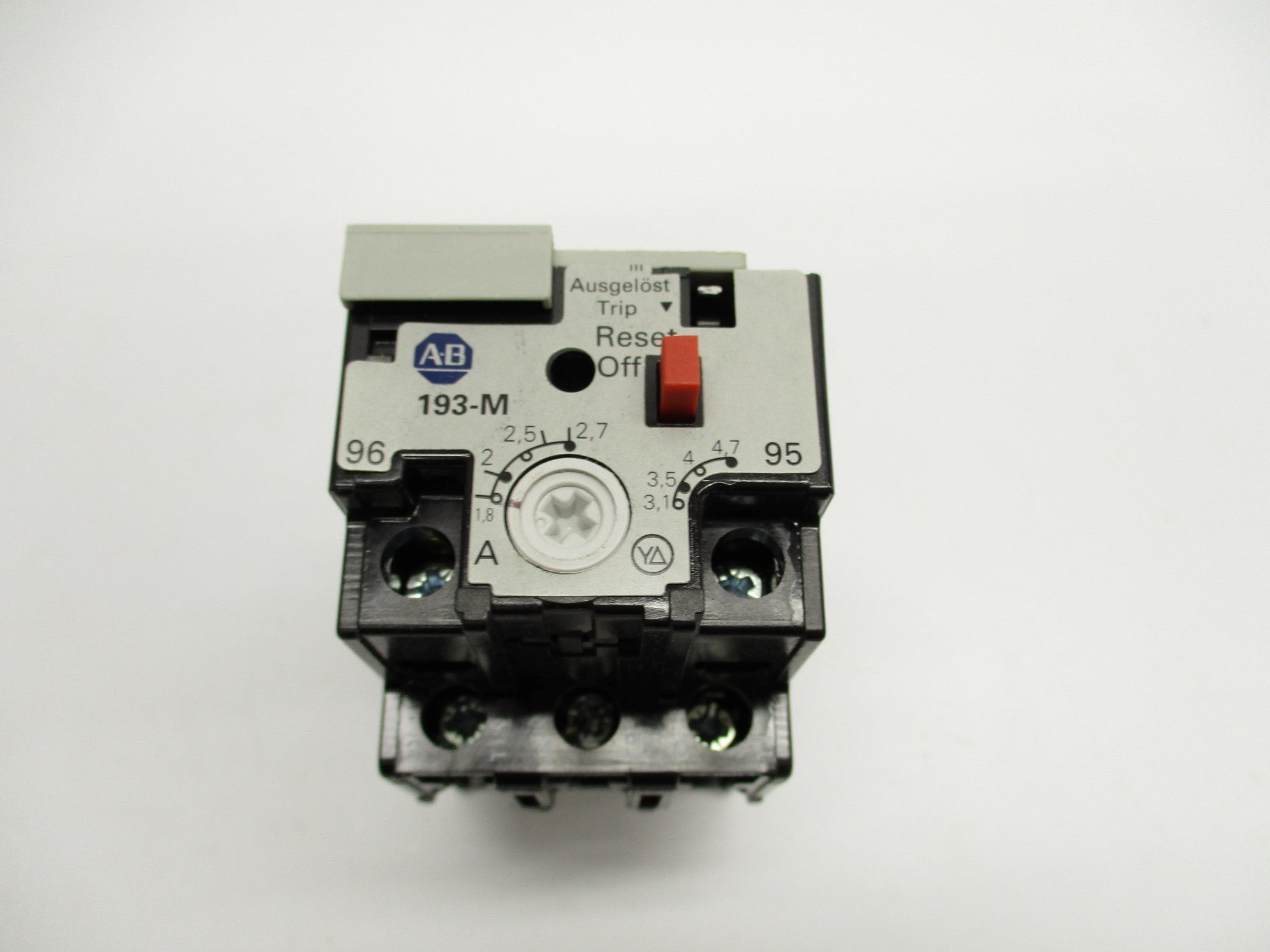 ALLEN BRADLEY 193-M-B27 SER. A (BR/WH) NSMP