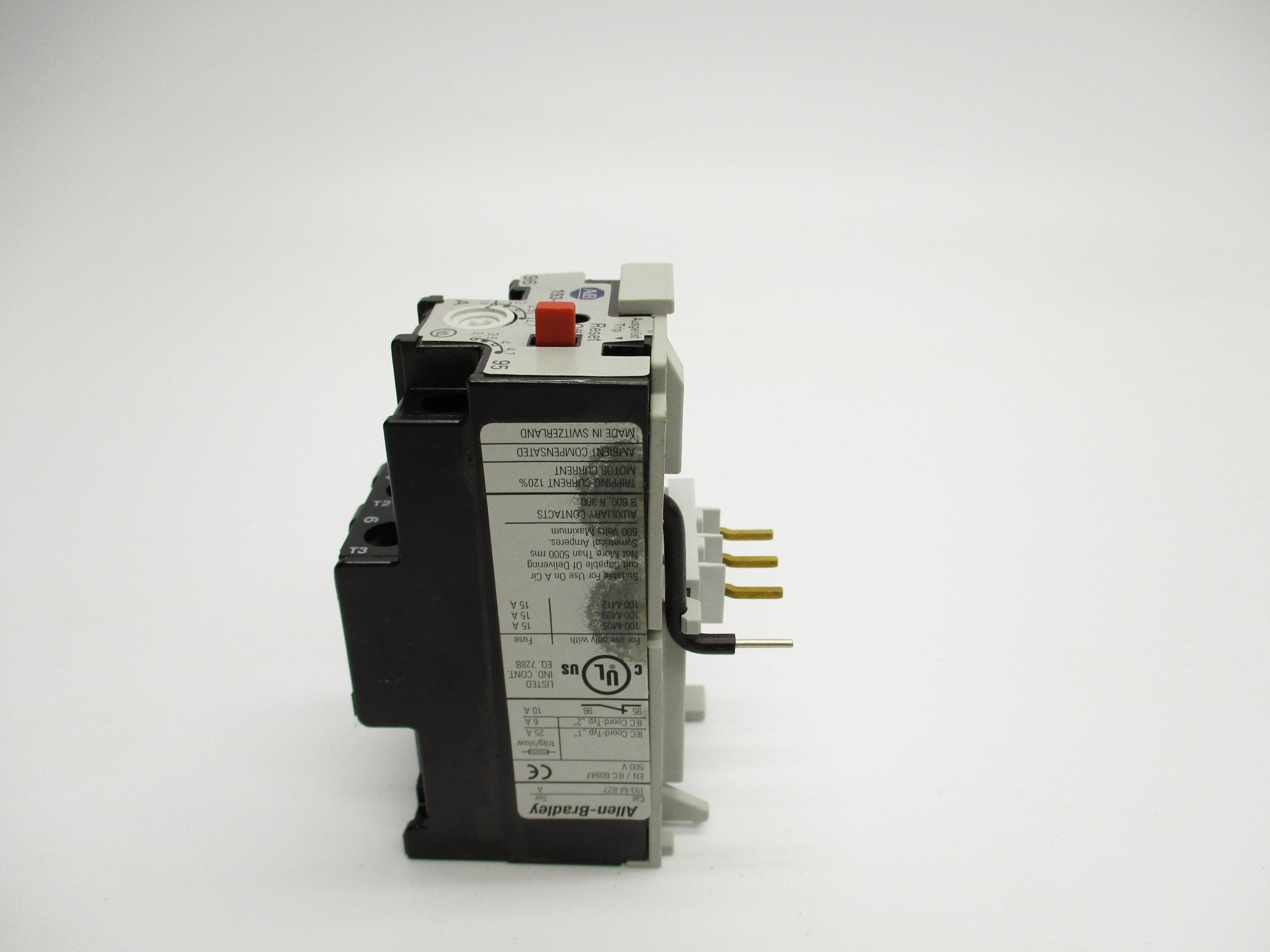 ALLEN BRADLEY 193-M-B27 SER. A (BR/WH) NSMP