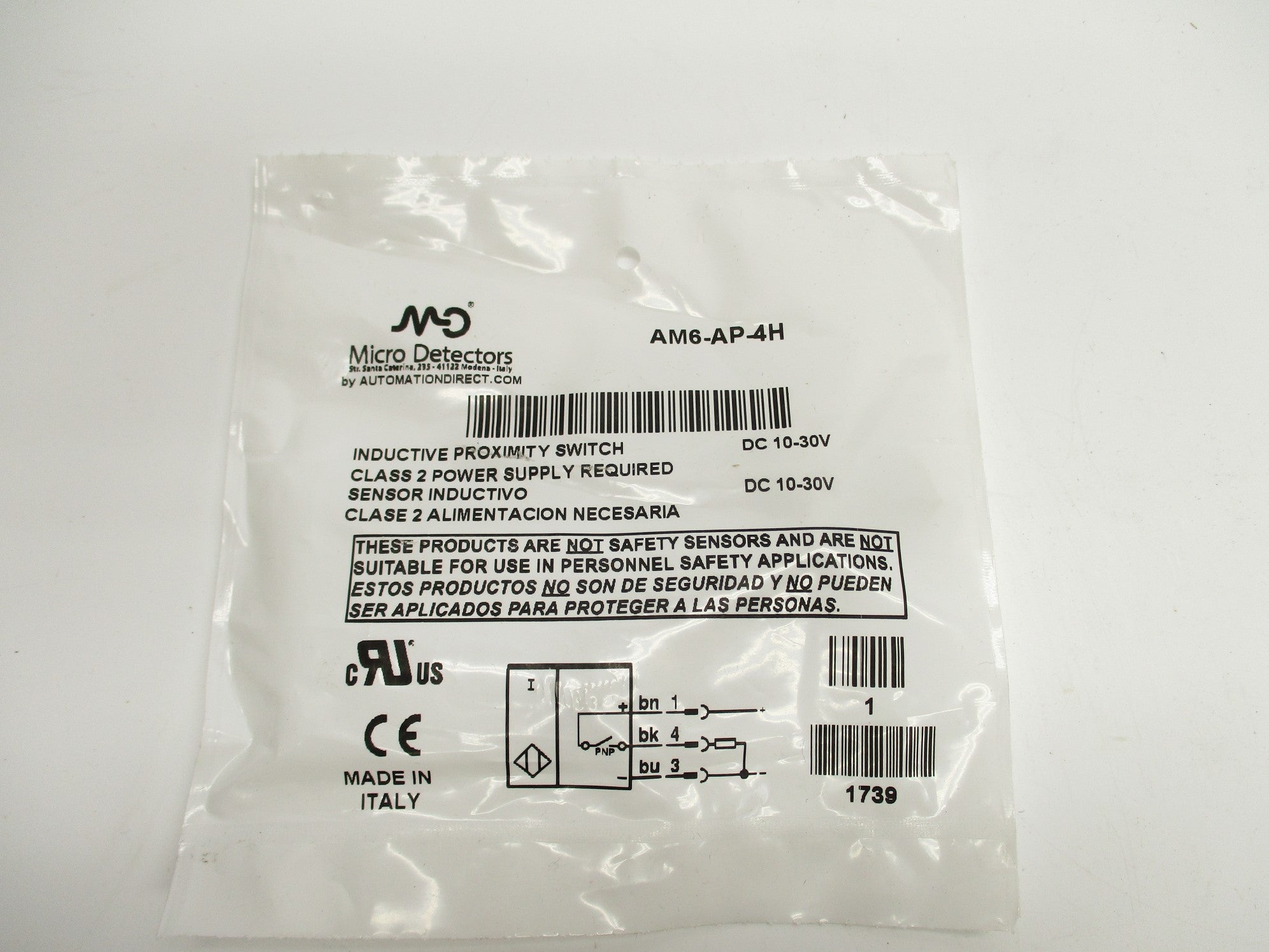 MICRO DETECTORS AM6-AP-4H NSMP