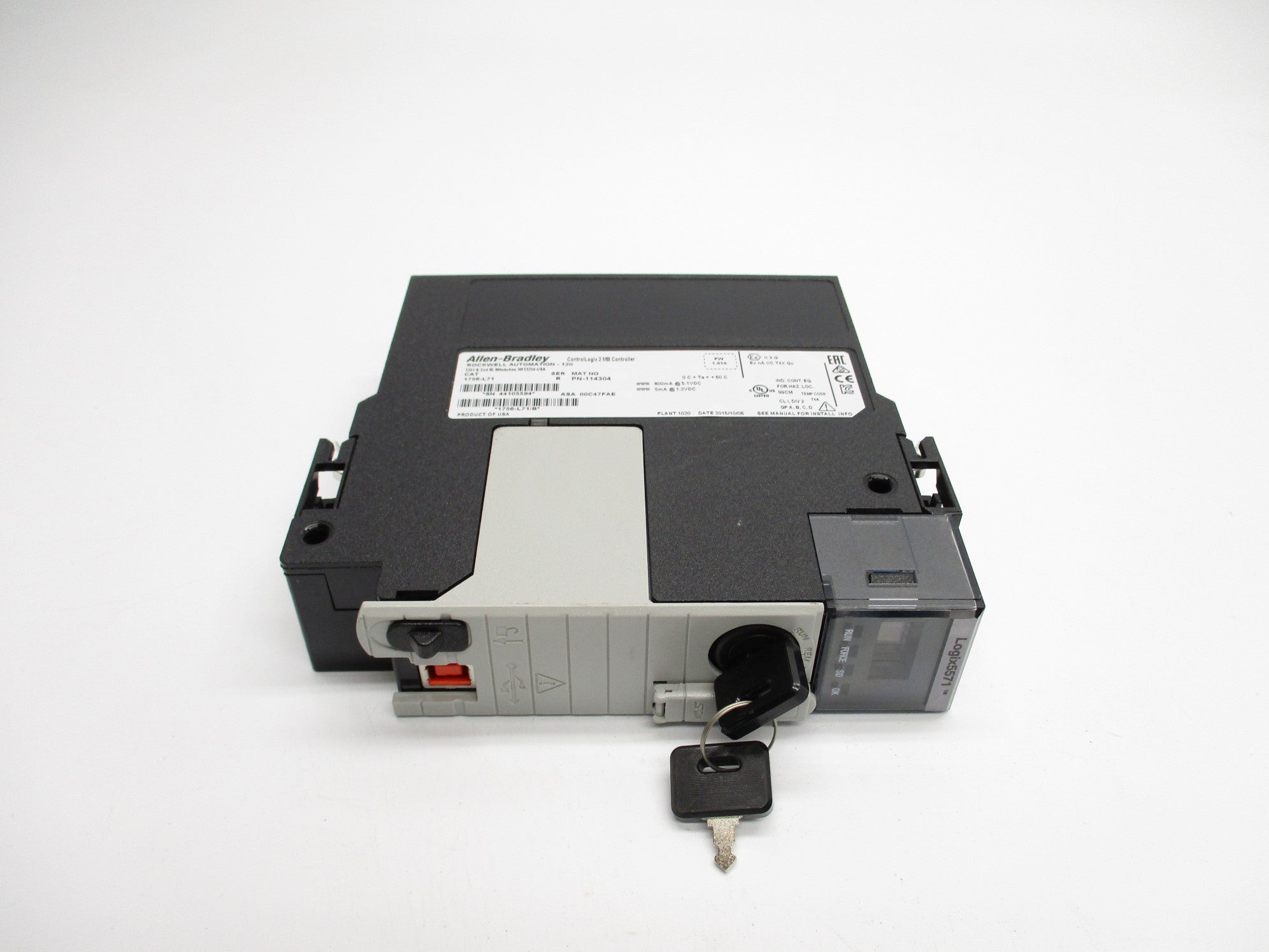 ALLEN BRADLEY 1756-L71 SER. B F/W 1.010 NSNP