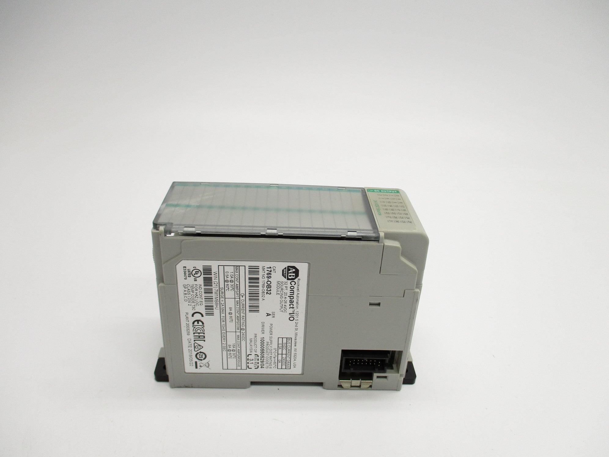 ALLEN BRADLEY 1769-OB32 SER. A (NO TERMINAL) NSNP