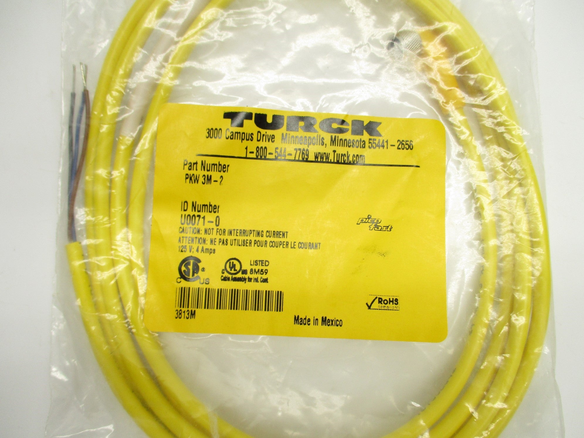 TURCK PKW3M-2 NSMP