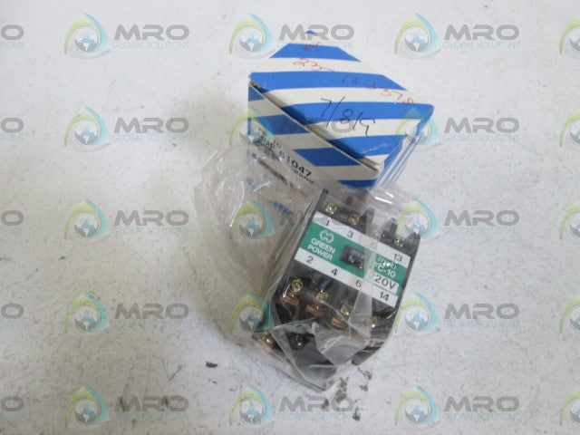 MATSUSHITA MAGNETIC CONTACTOR 220V FC-10 *NEW IN BOX*