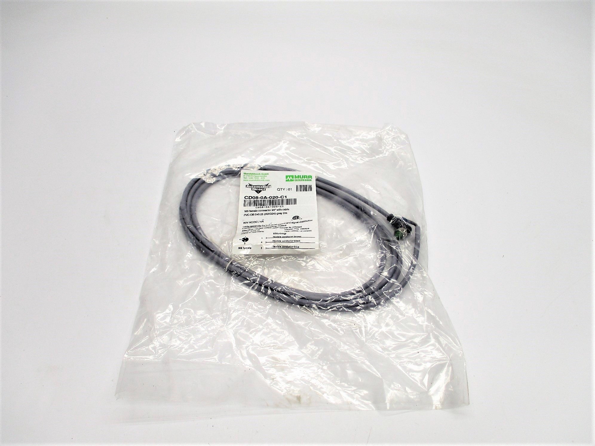 MURR ELEKTRONIK CD08-0A-020-C1 60VAC/DC 4A NSMP