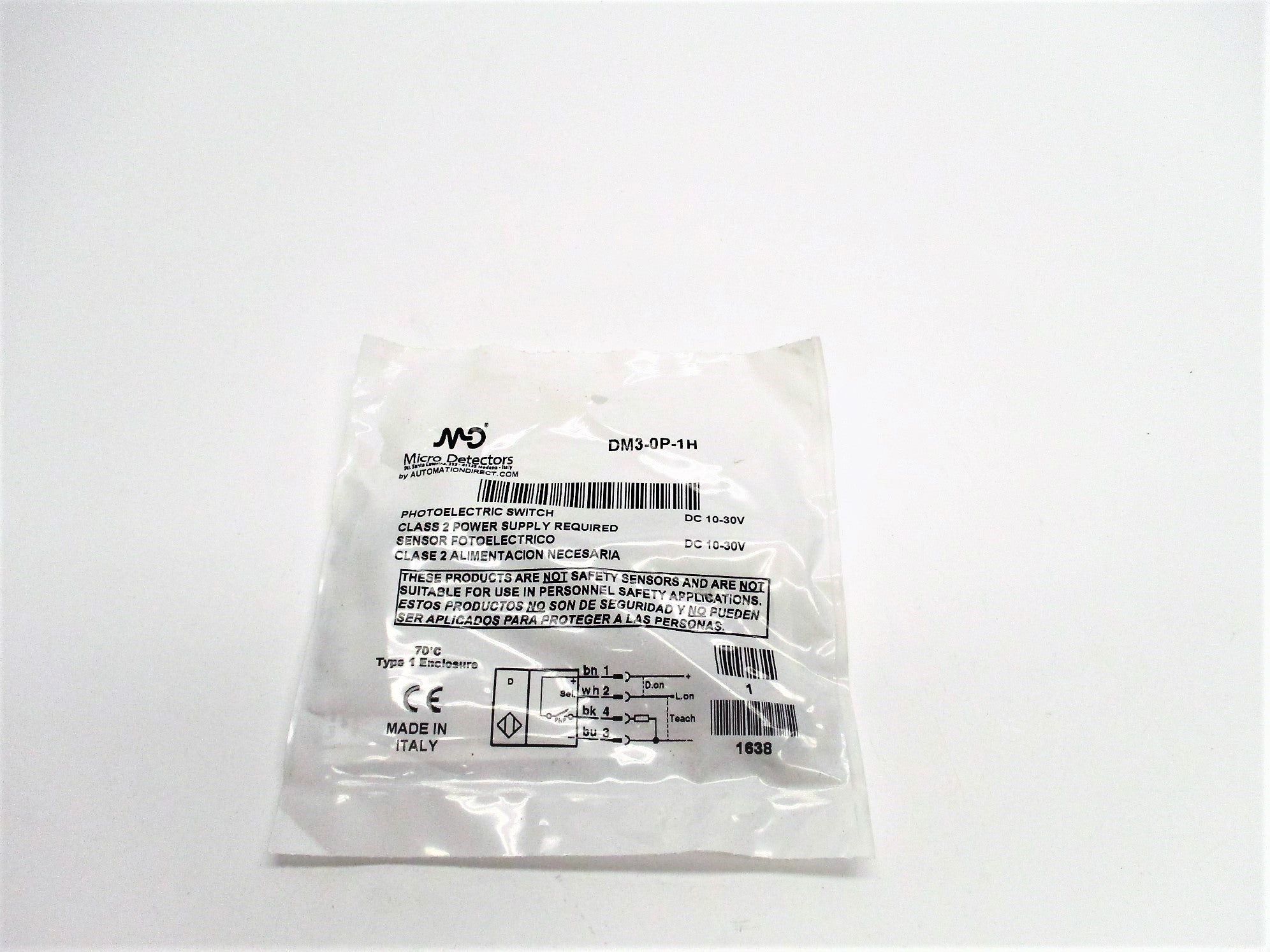 MICRO DETECTORS DM3-0P-1H NSMP