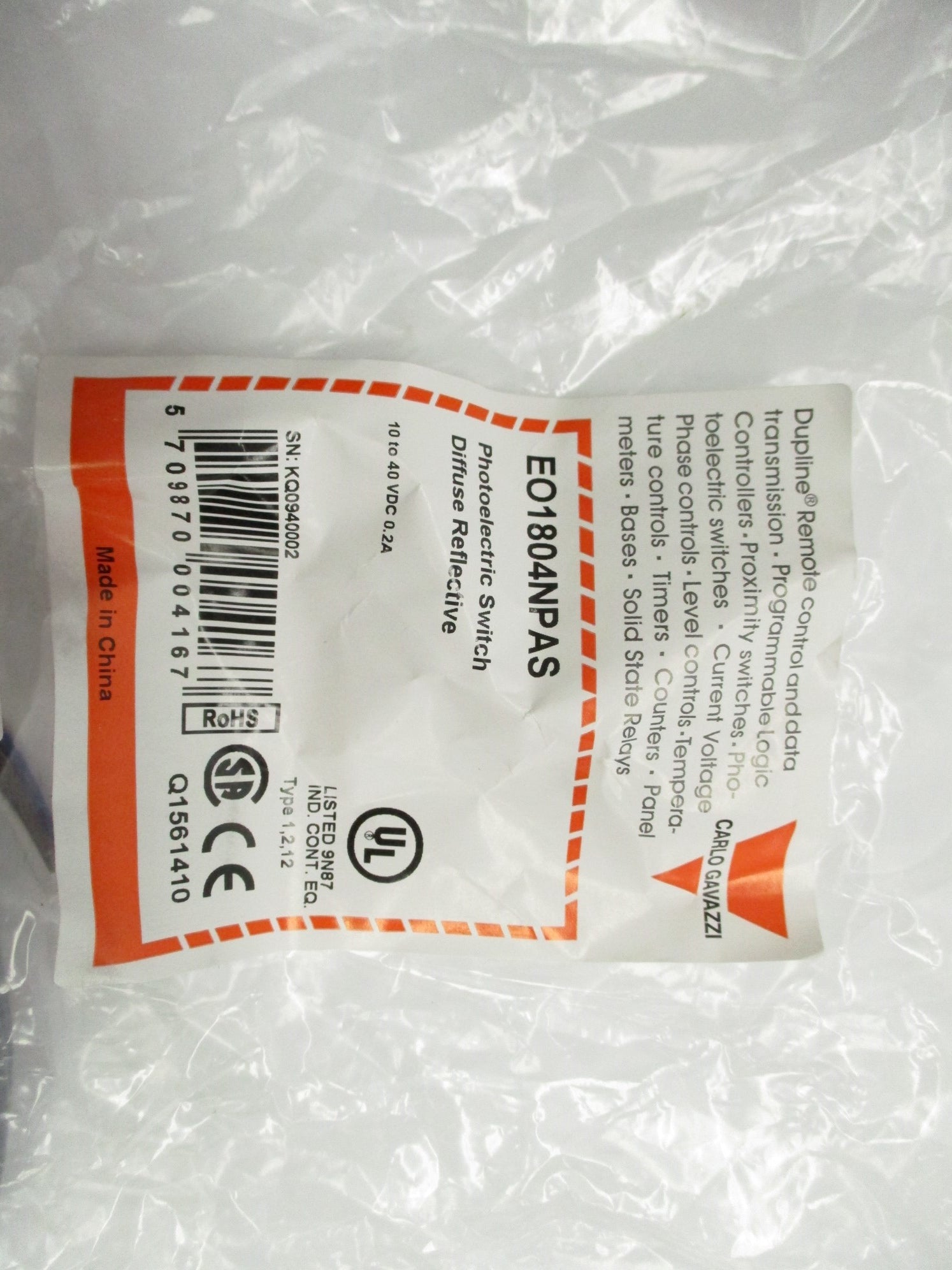 CARLO GAVAZZI EO1804NPAS NSMP
