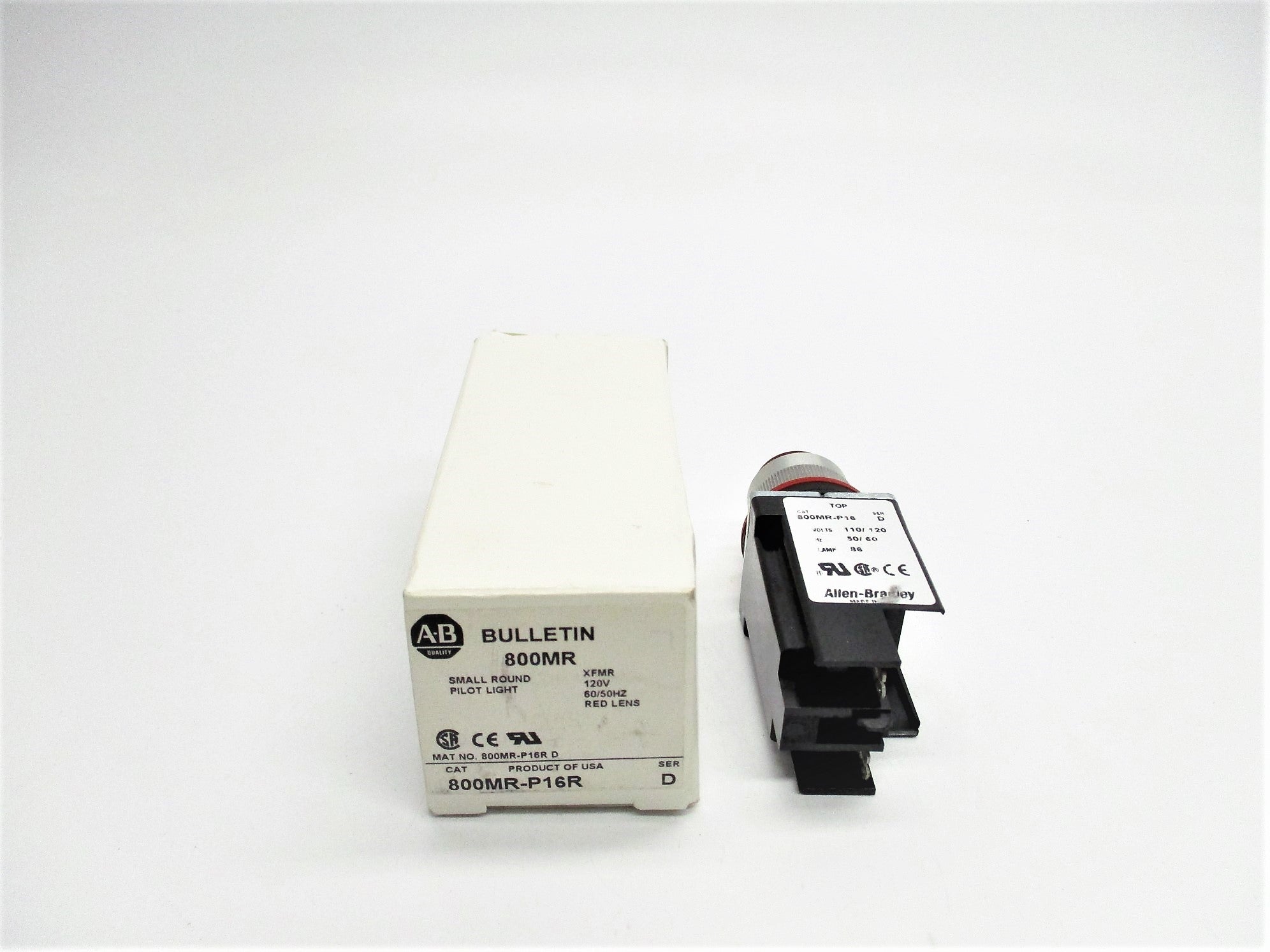 INDUSTRIAL SPARE PART 800MR-P16R SER. D 110/120V (WH) NSMP