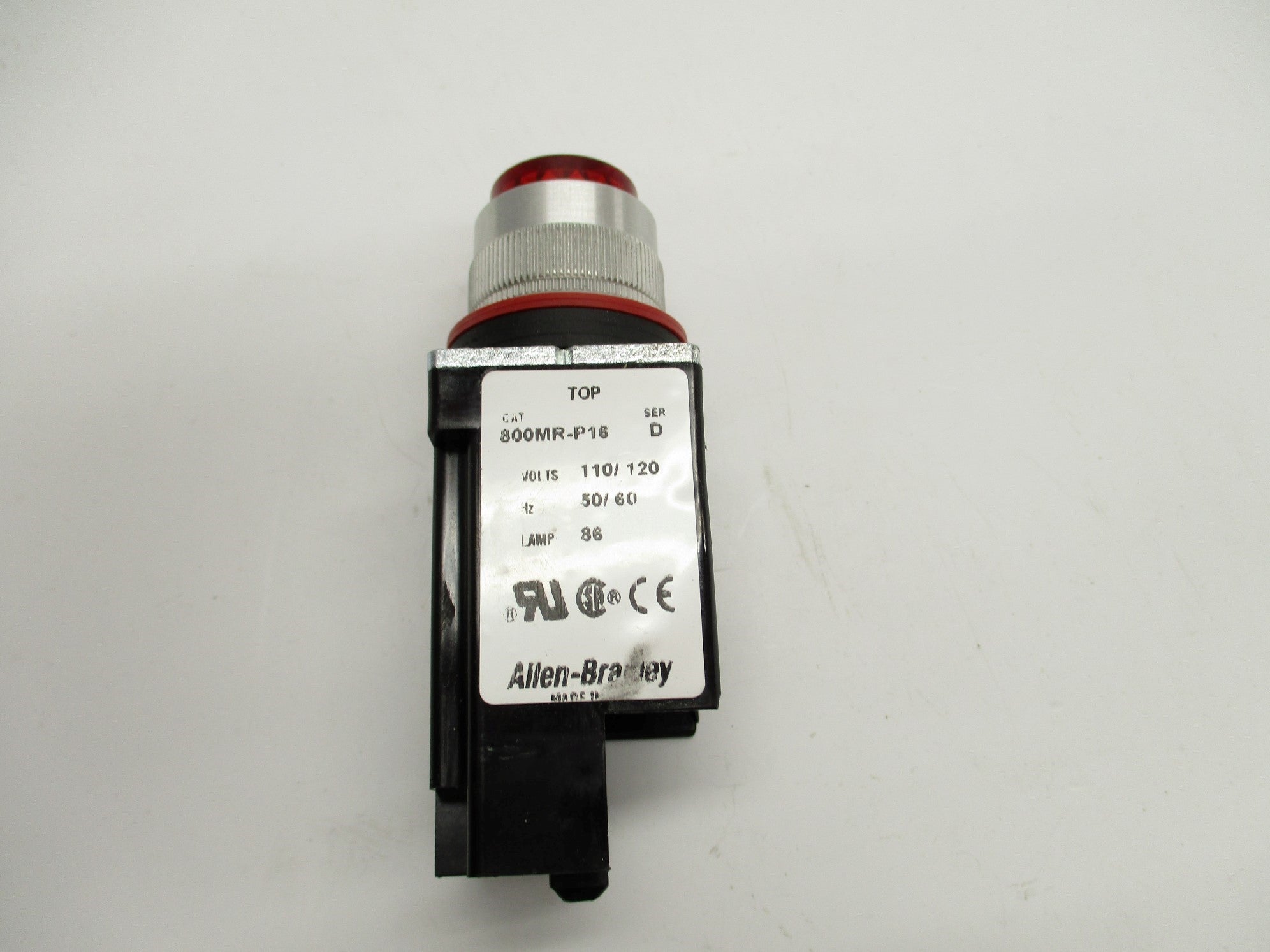 INDUSTRIAL SPARE PART 800MR-P16R SER. D 110/120V (WH) NSMP