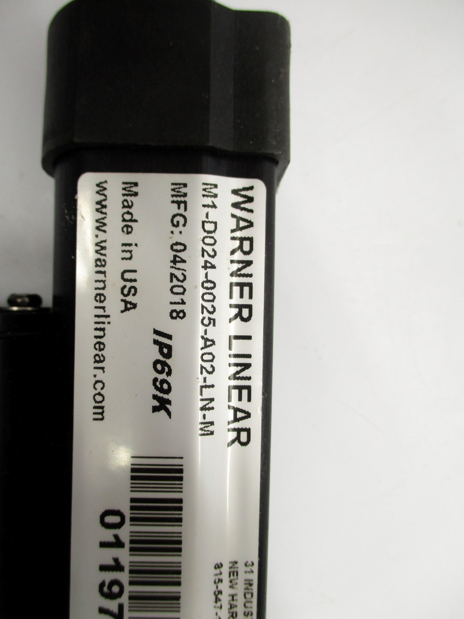 WARNER LINEAR M1-D024-0025-A02-LN-M UNMP