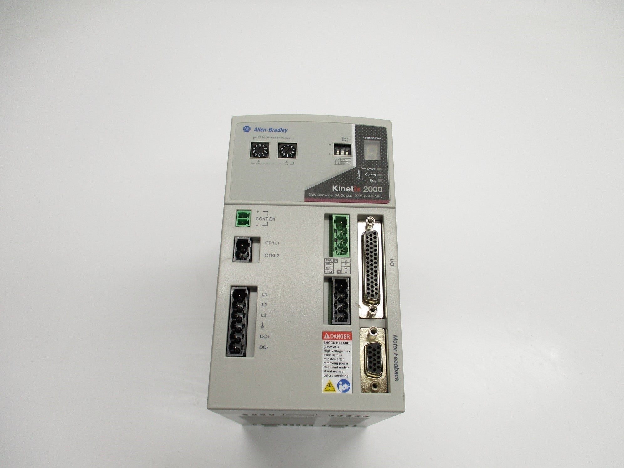 ALLEN BRADLEY 2093-AC05-MP5 SER. A F/W V01.101.02 UNMP