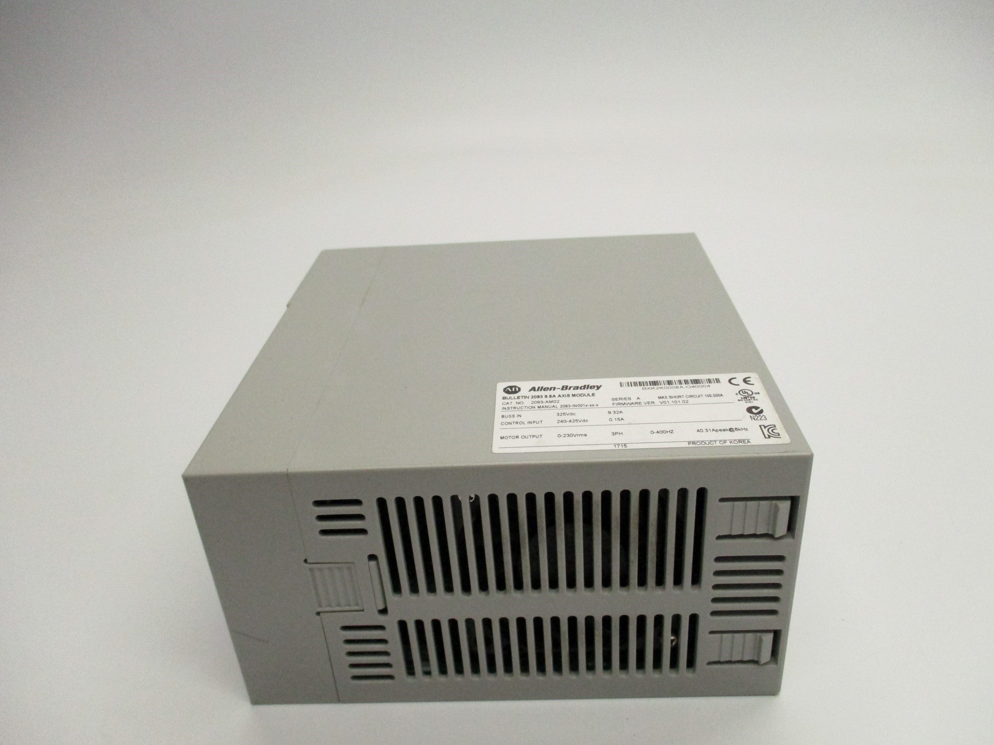 ALLEN BRADLEY 2093-AM02 SER. A F/W 01.101.02 UNMP