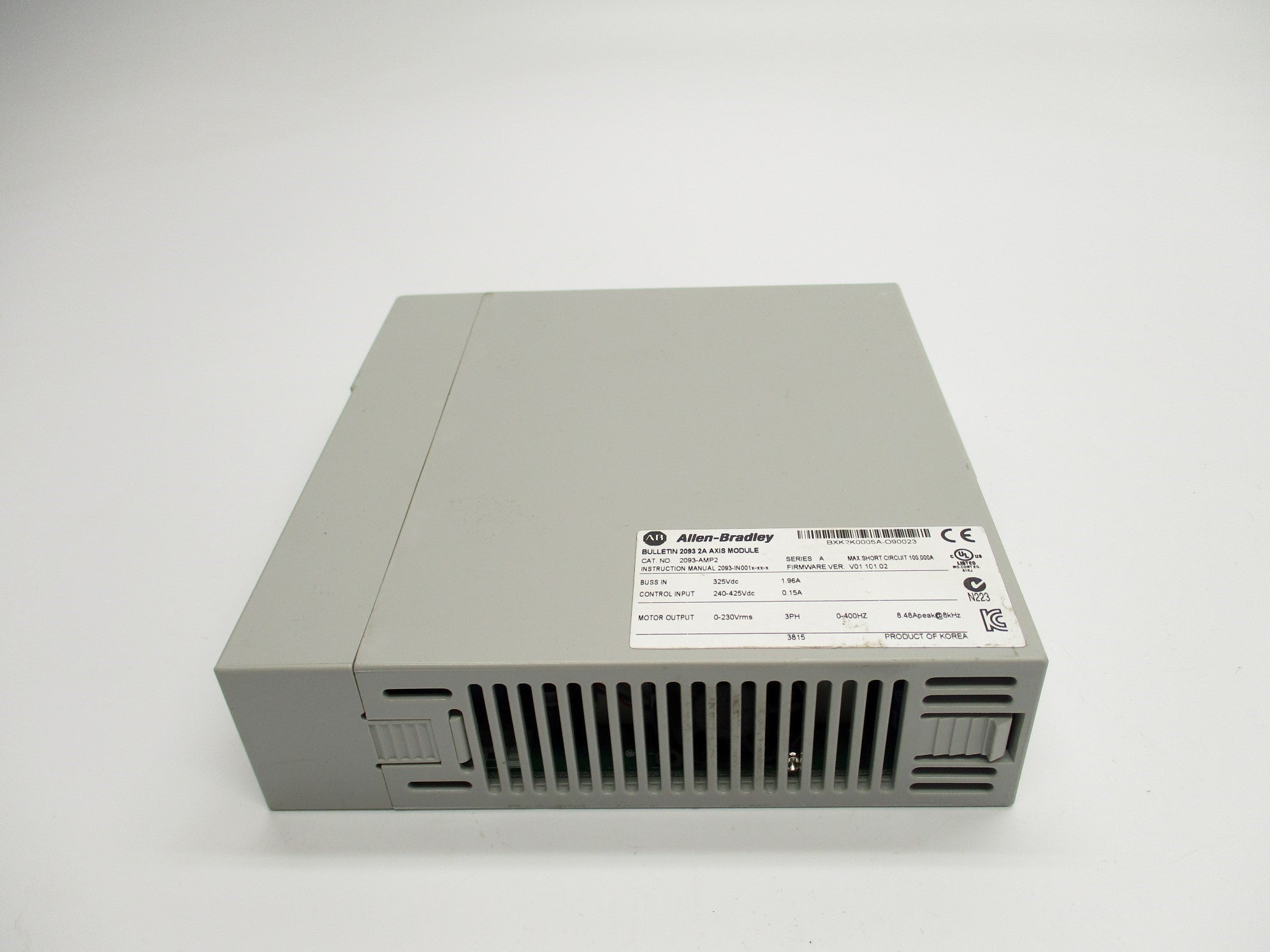 ALLEN BRADLEY 2093-AMP2 SER. A F/W 01.101.02 UNMP