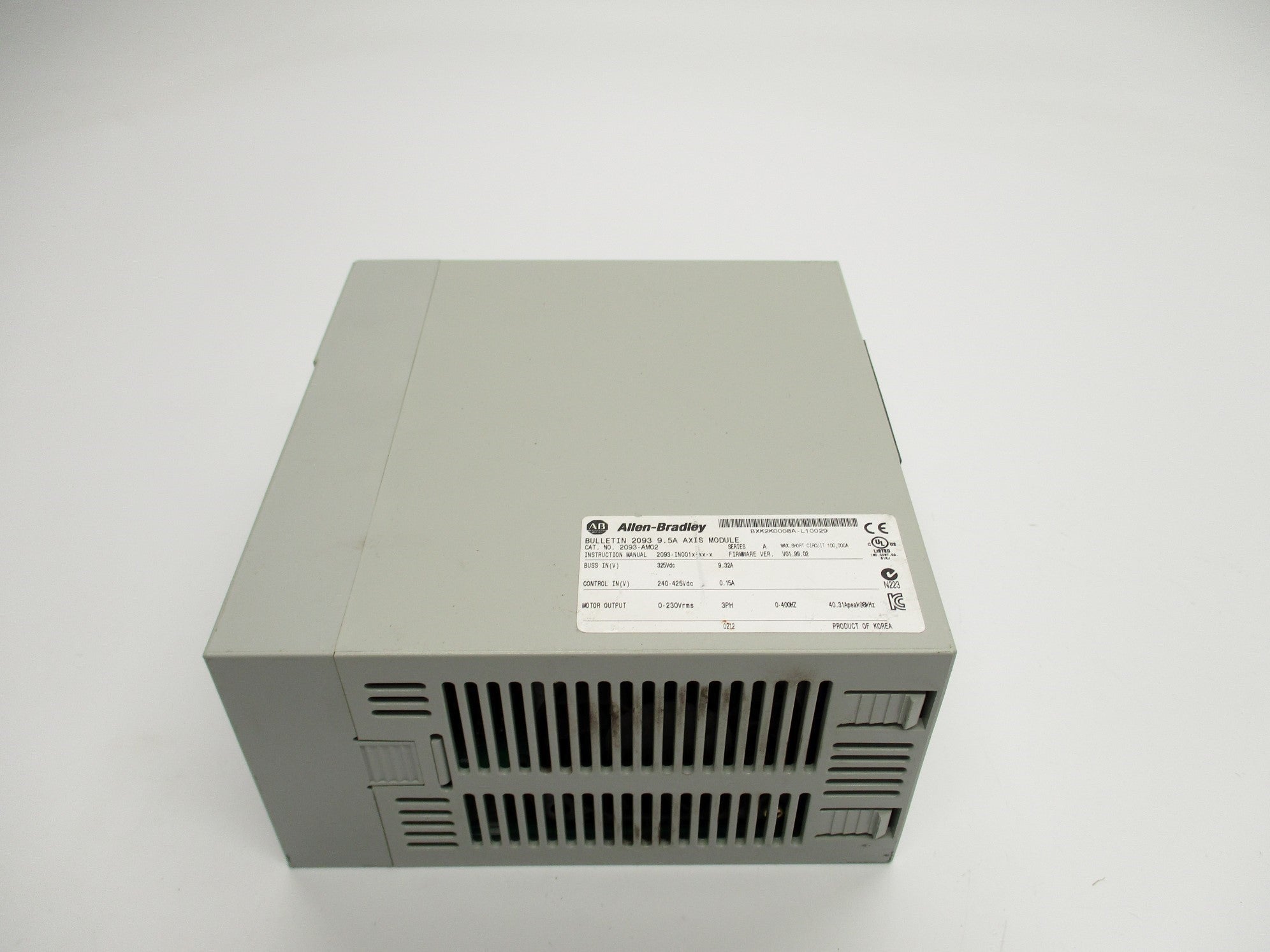 ALLEN BRADLEY 2093-AM02 SER. A F/W 01.99.02 UNMP