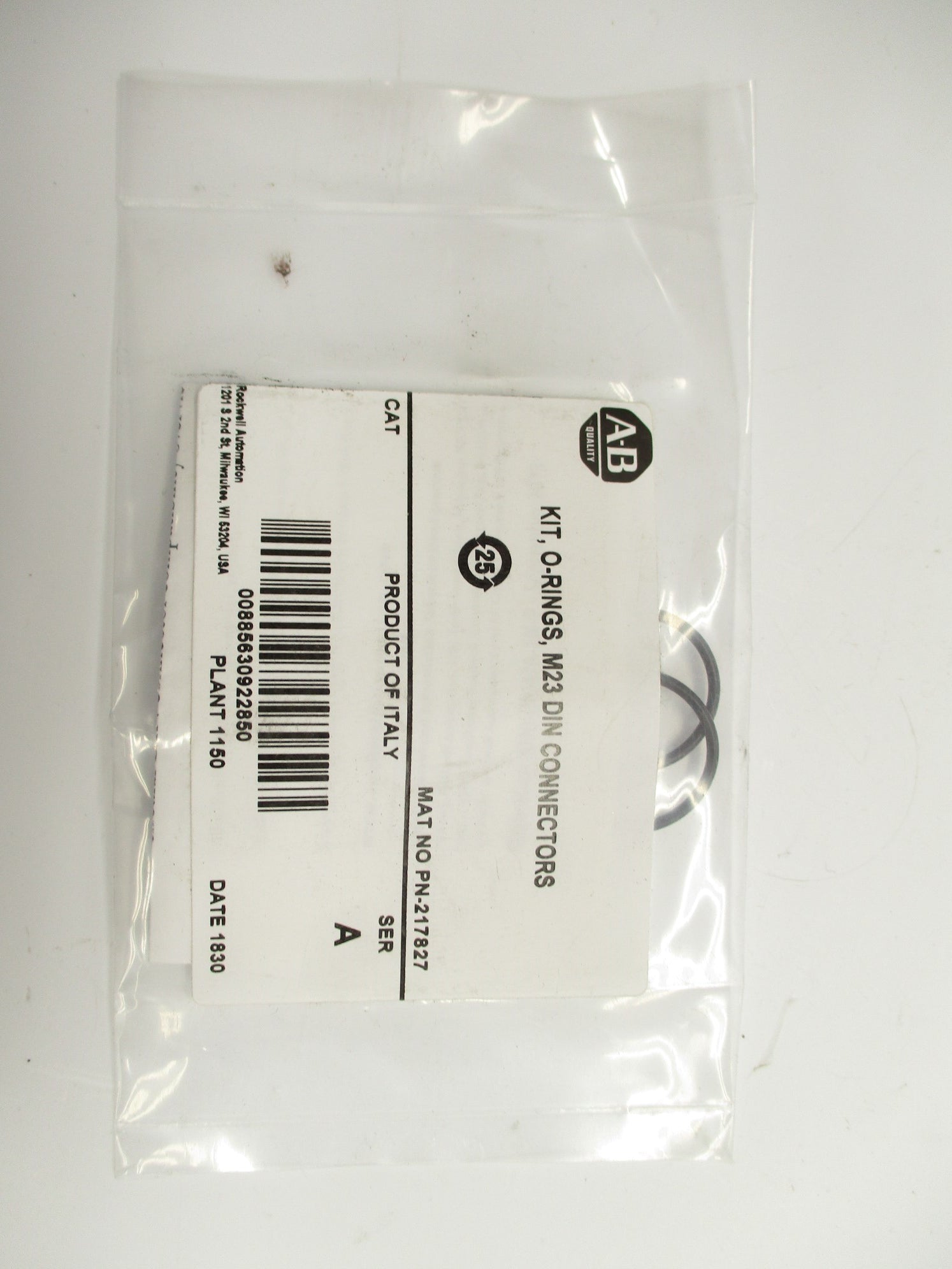INDUSTRIAL SPARE PART 217827 SER. A NSMP