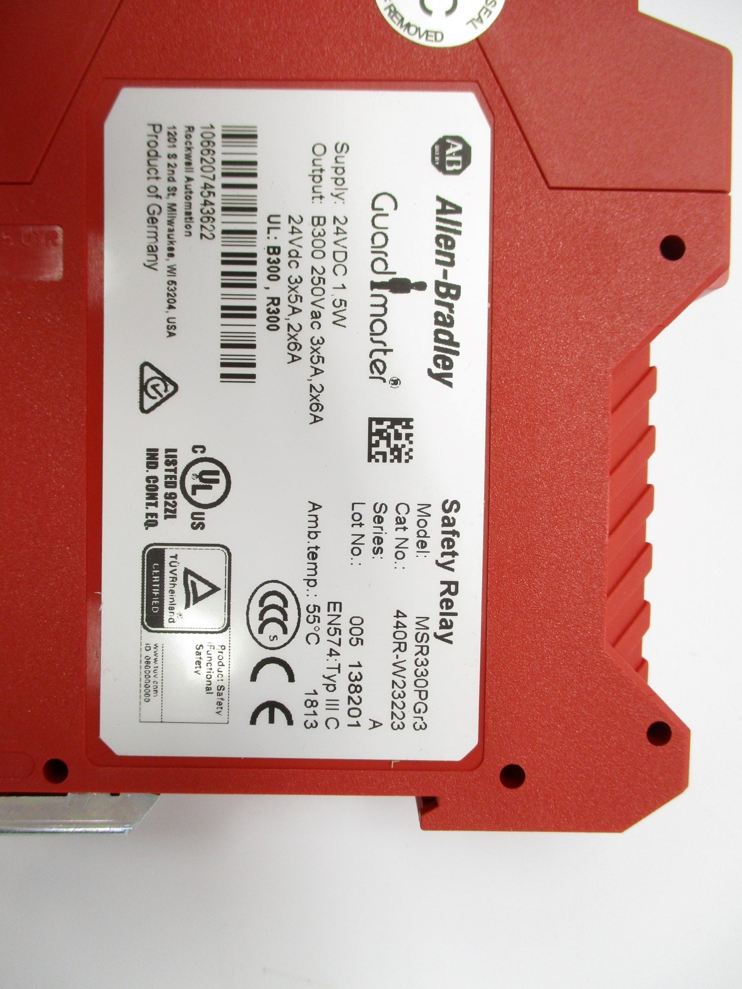 ALLEN BRADLEY 440R-W23223 SER. A NSMP
