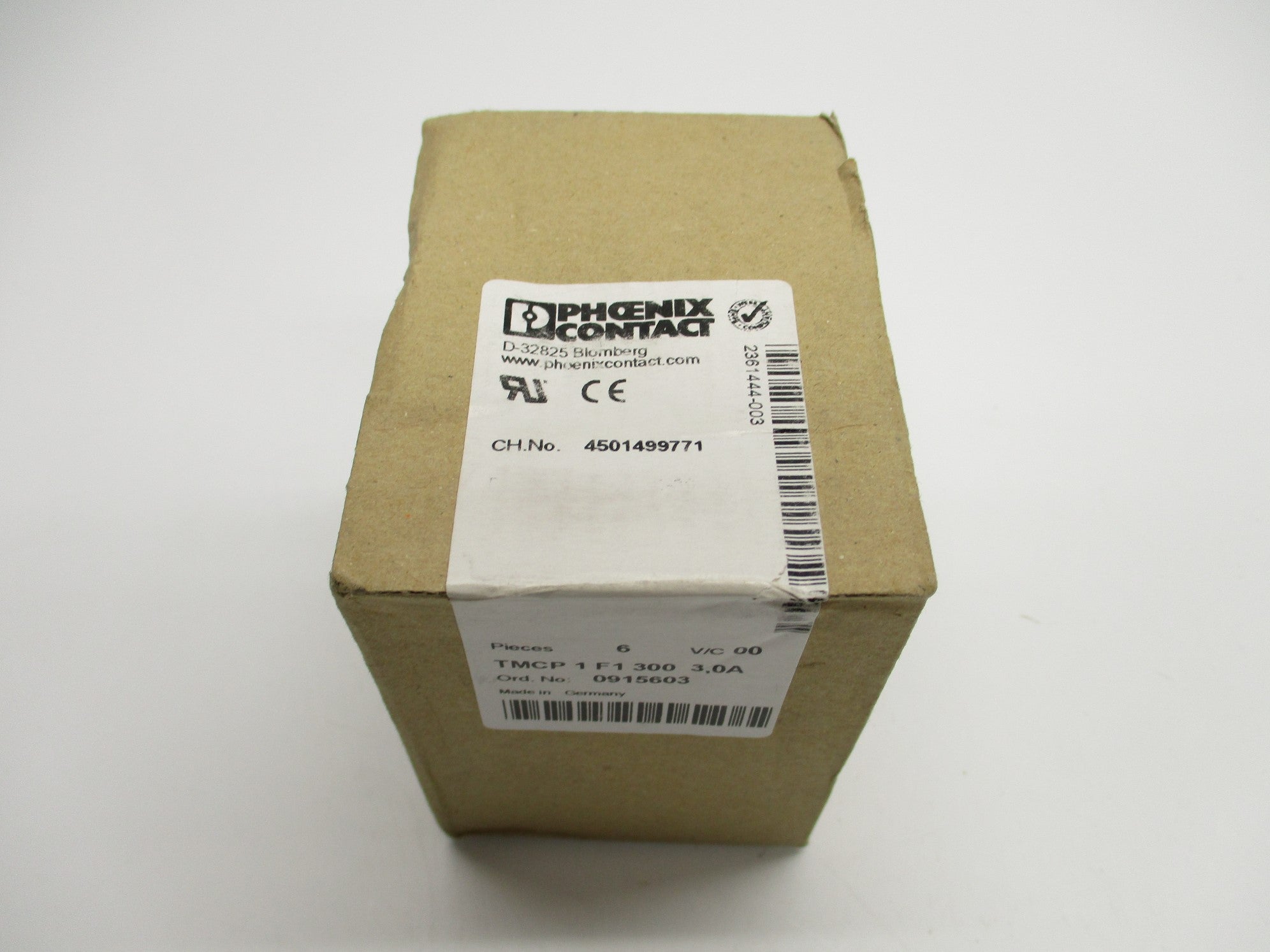 PHOENIX CONTACT TMCP-1-F1-300 -3.0A 3A 65VDC (PKG OF 6) NSFS