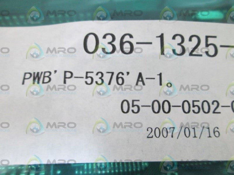 ISHIDA CIRCUIT EXC CARD P-5376A NSNP