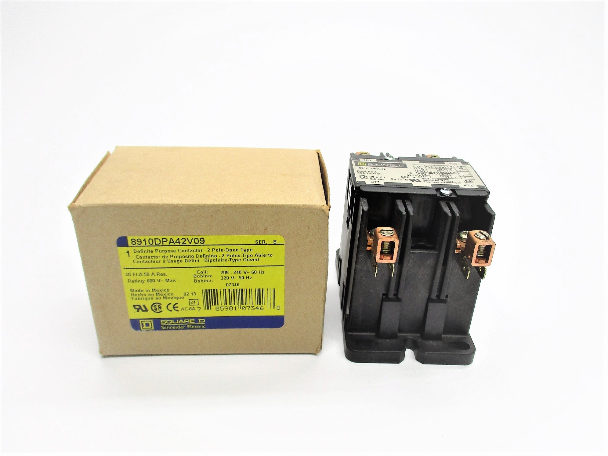 SQUARE D 8910DPA42V09 SER. B 208-240V NSMP