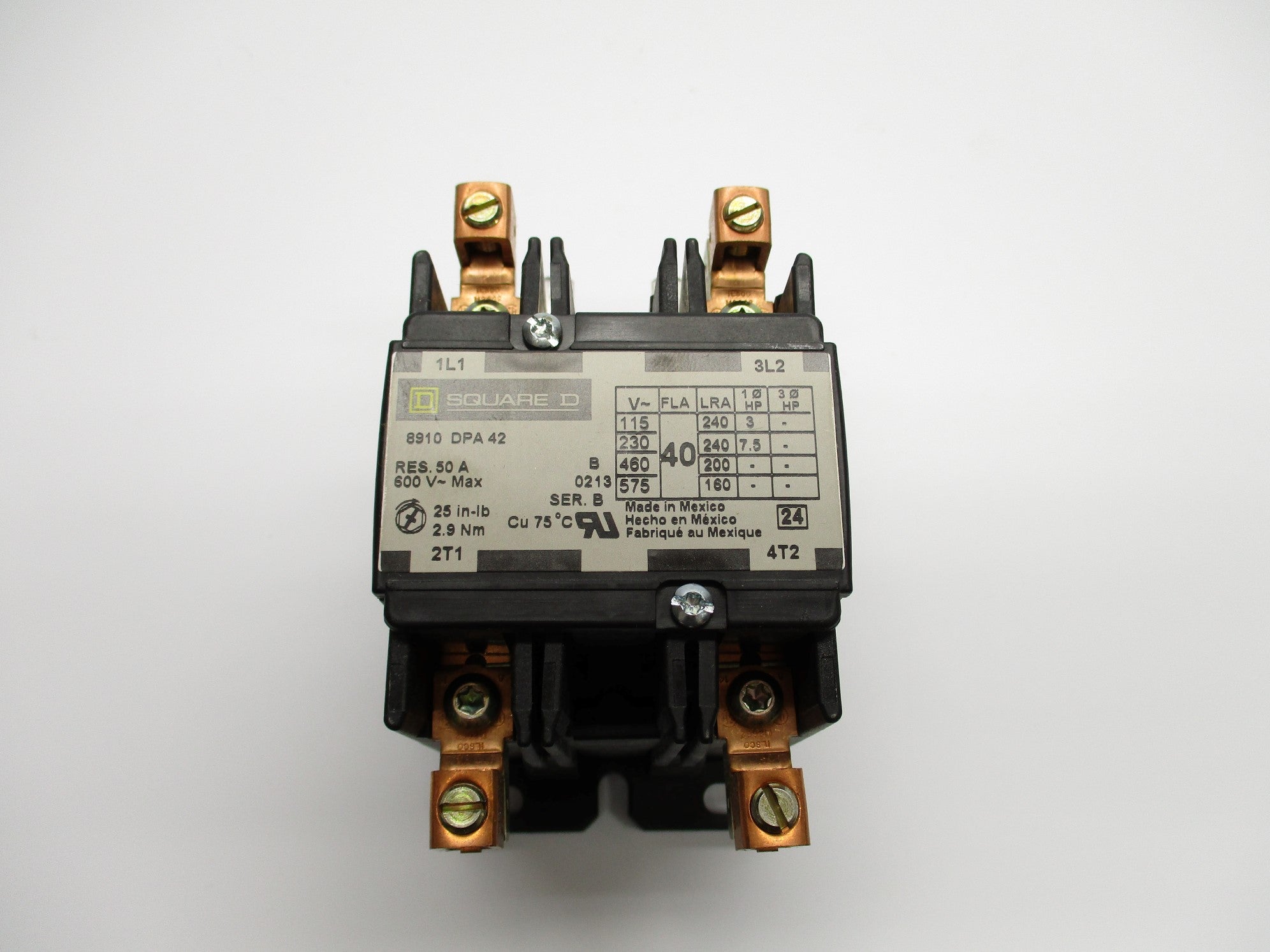 SQUARE D 8910DPA42V09 SER. B 208-240V NSMP
