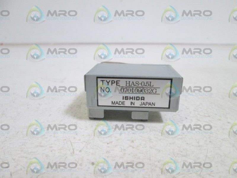 ISHIDA LOAD CELL TYPE: HAS-0.5L NO. 070109032G  NSNP