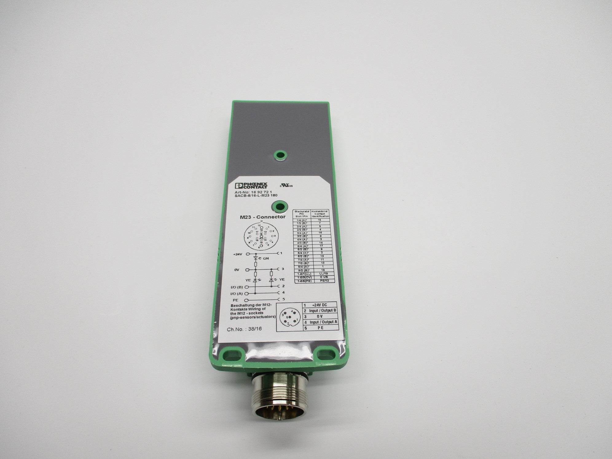 PHOENIX CONTACT SACB-8/16-L-M2318 NSMP
