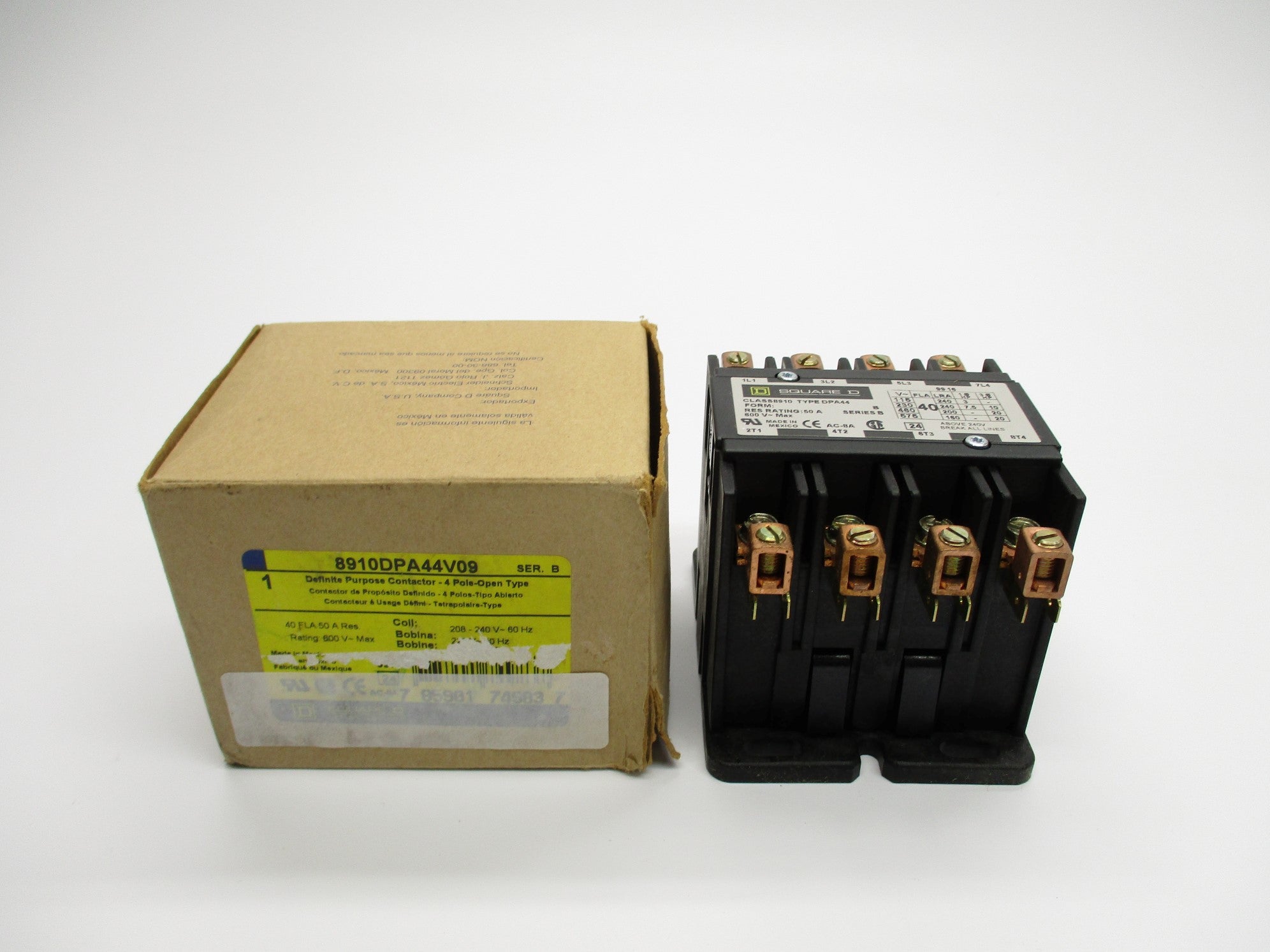 SQUARE D 8910DPA44V09 SER. B 208-240V NSMP