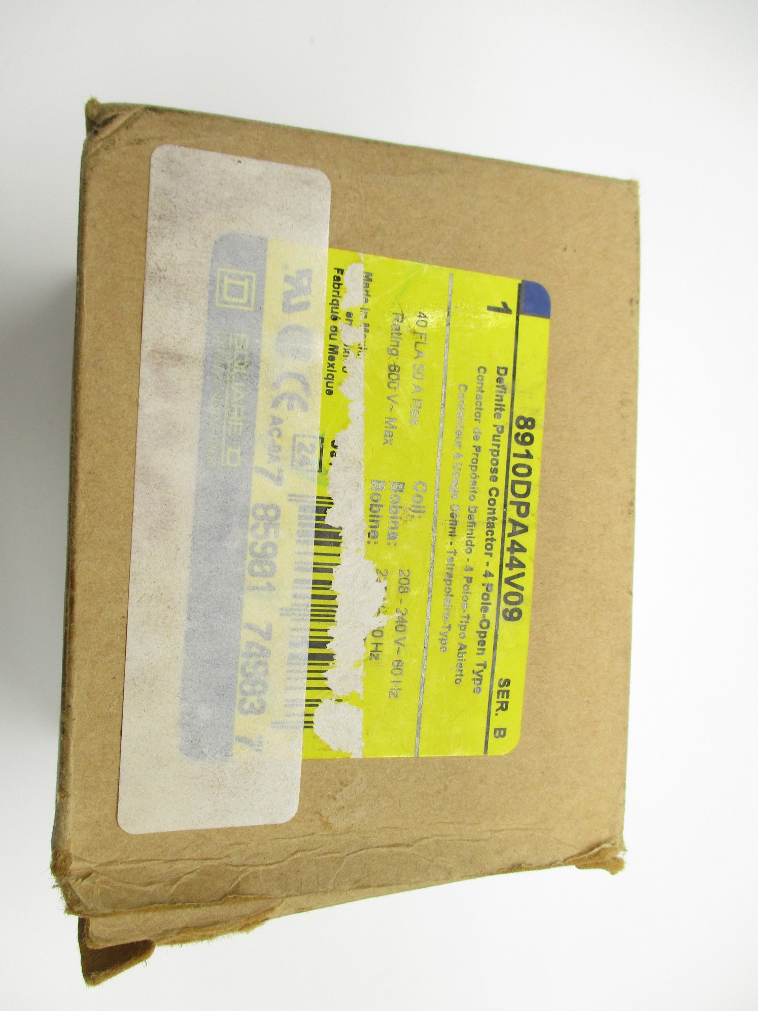 SQUARE D 8910DPA44V09 SER. B 208-240V NSMP