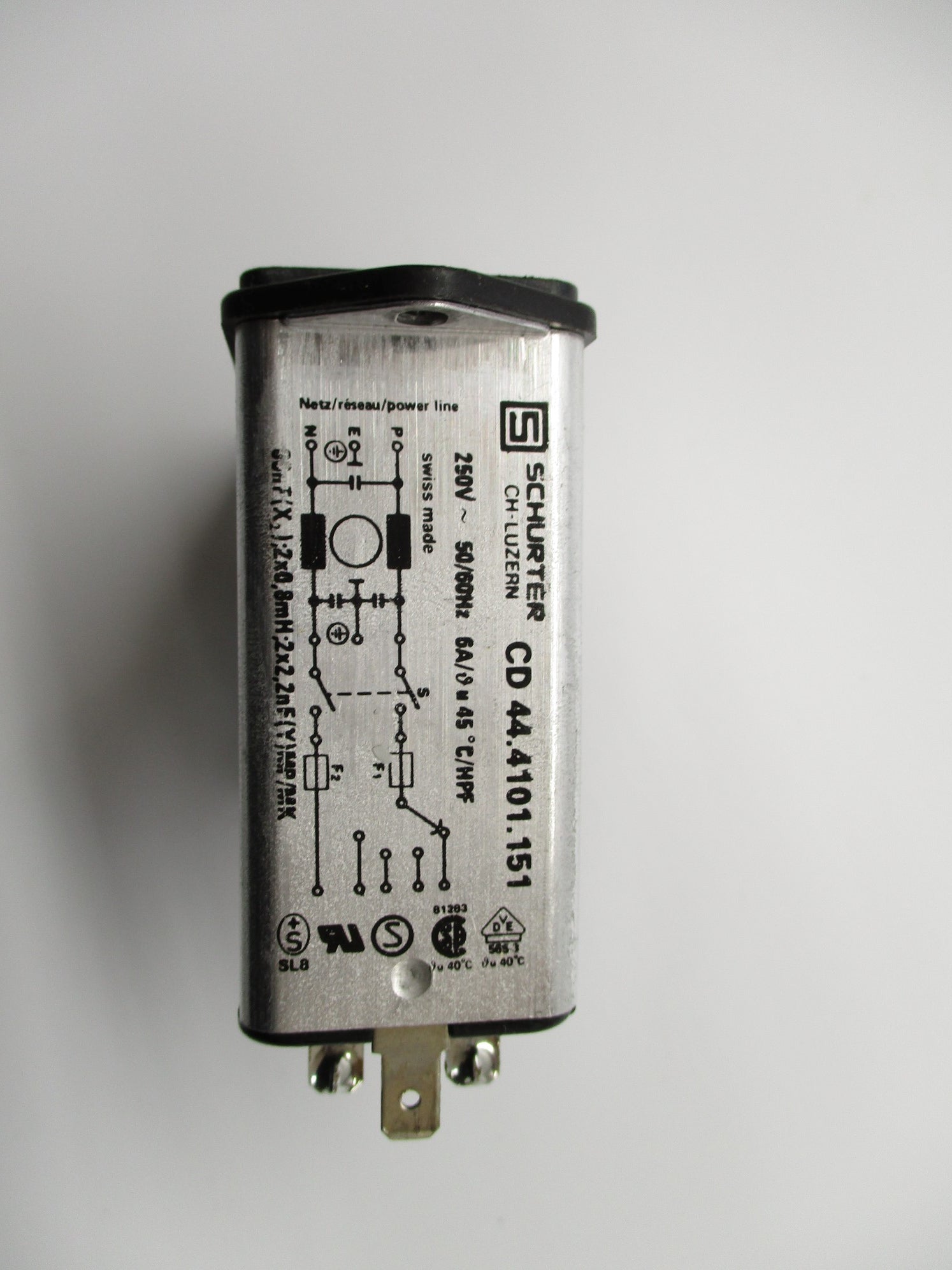 SCHURTER CD44.4101.151 250V UNMP
