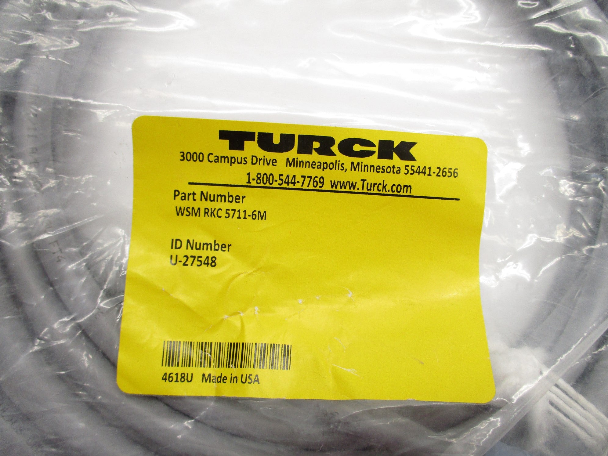 TURCK WSMRKC5711-6M NSMP