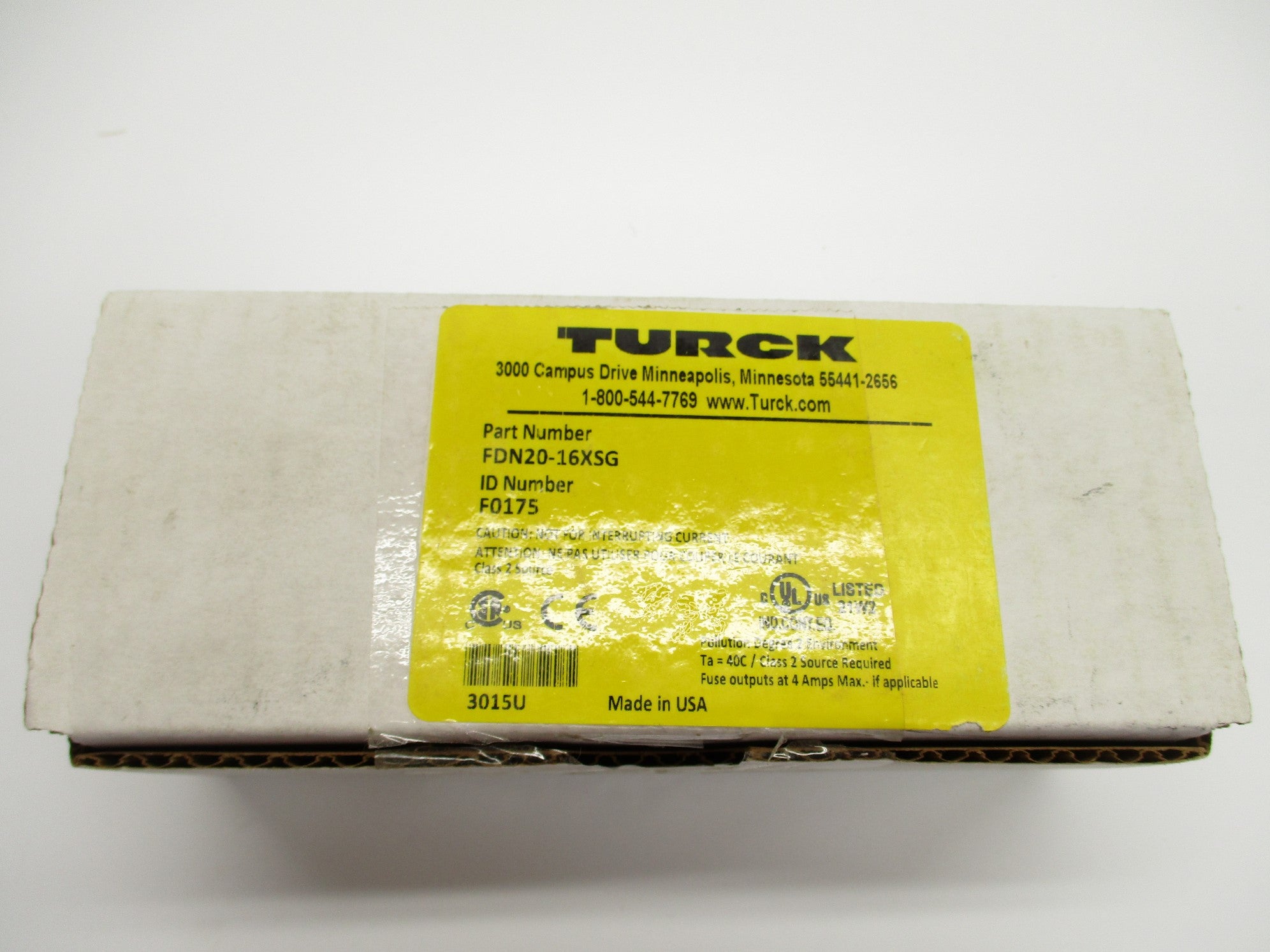 TURCK FDN20-16XSG F/W 4.003 NSMP