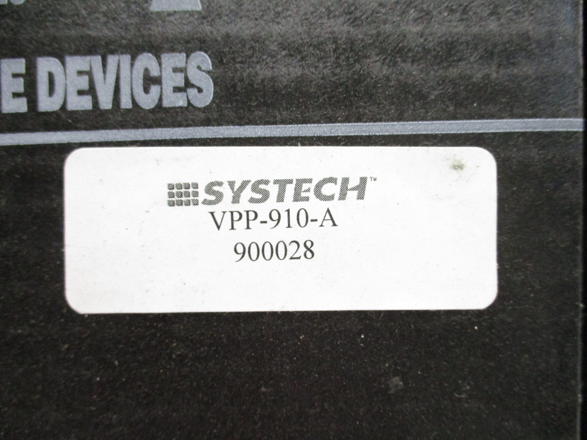 SYSTECH VPP-910-A NSMP
