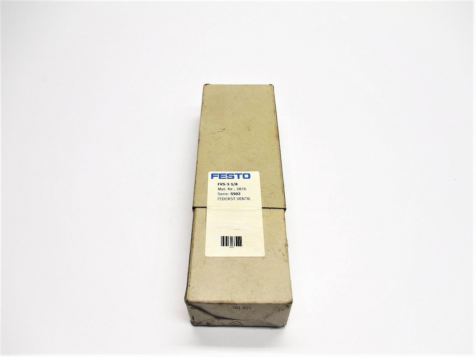 FESTO FVS-3-1/8  NSFS