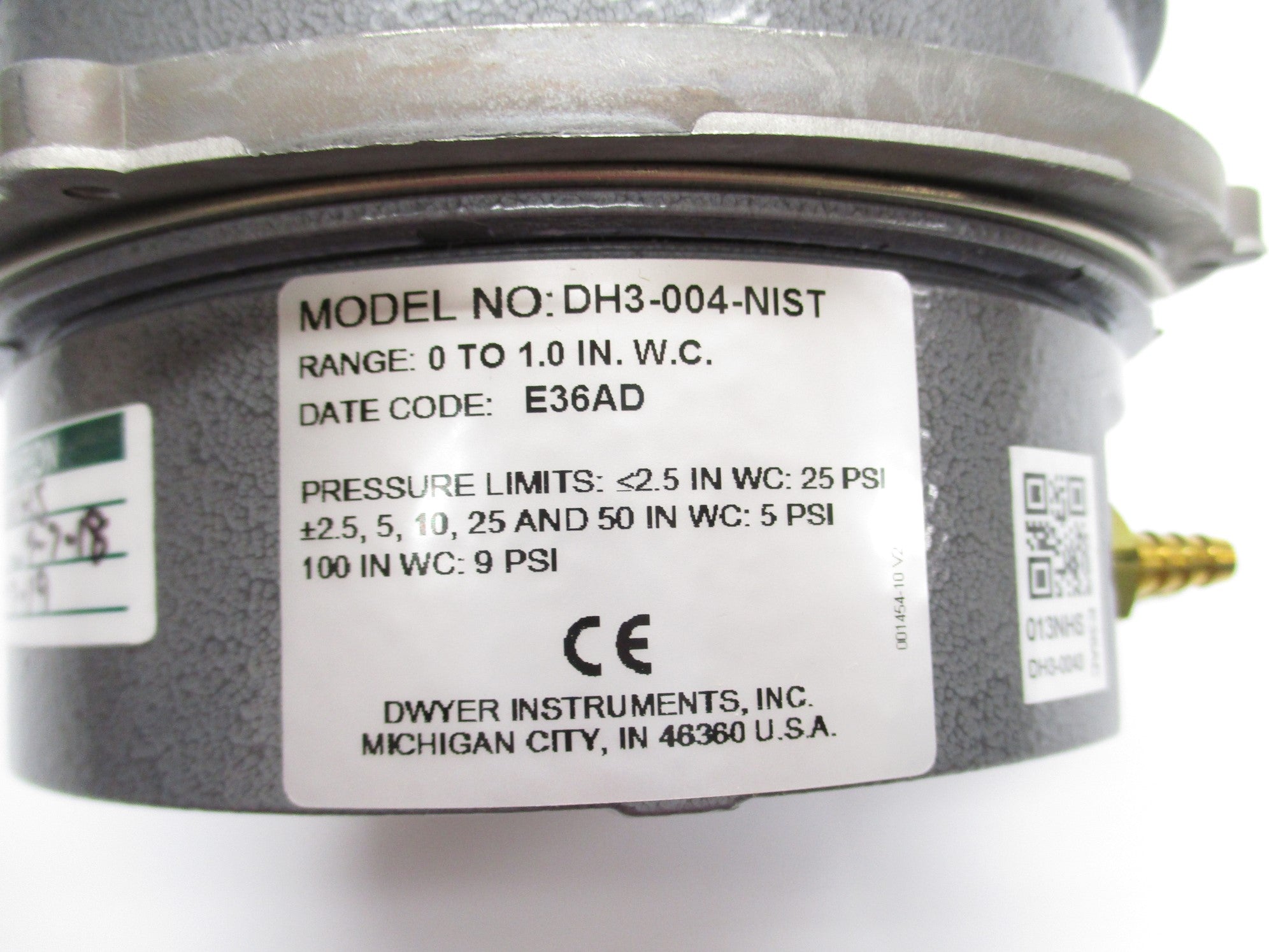 DWYER DH3-004-NIST UNMP