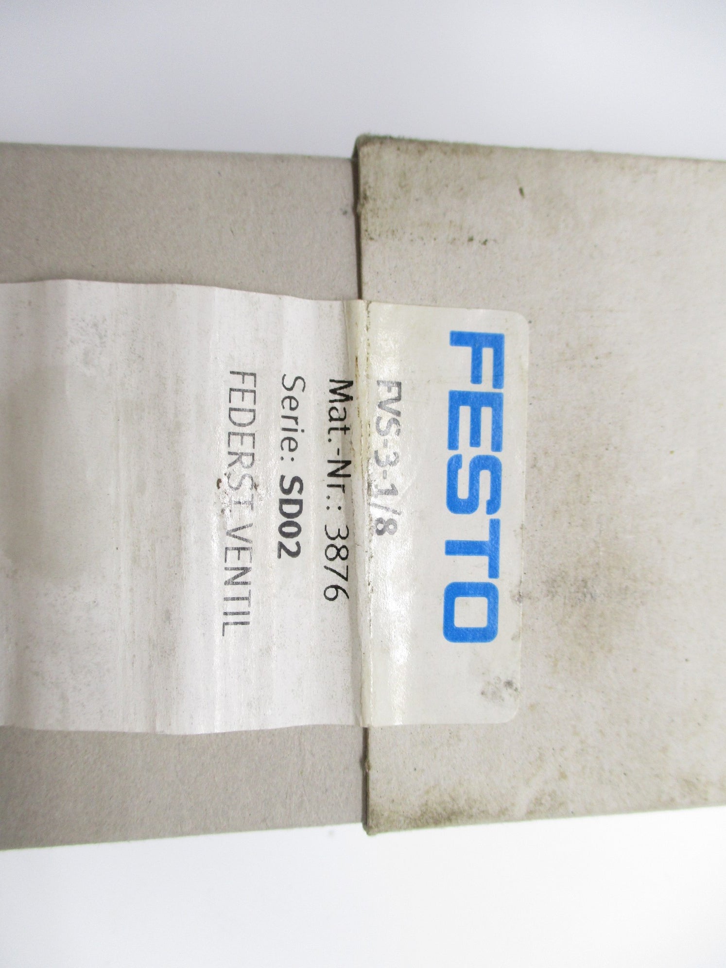 FESTO FVS-3-1/8  NSMP
