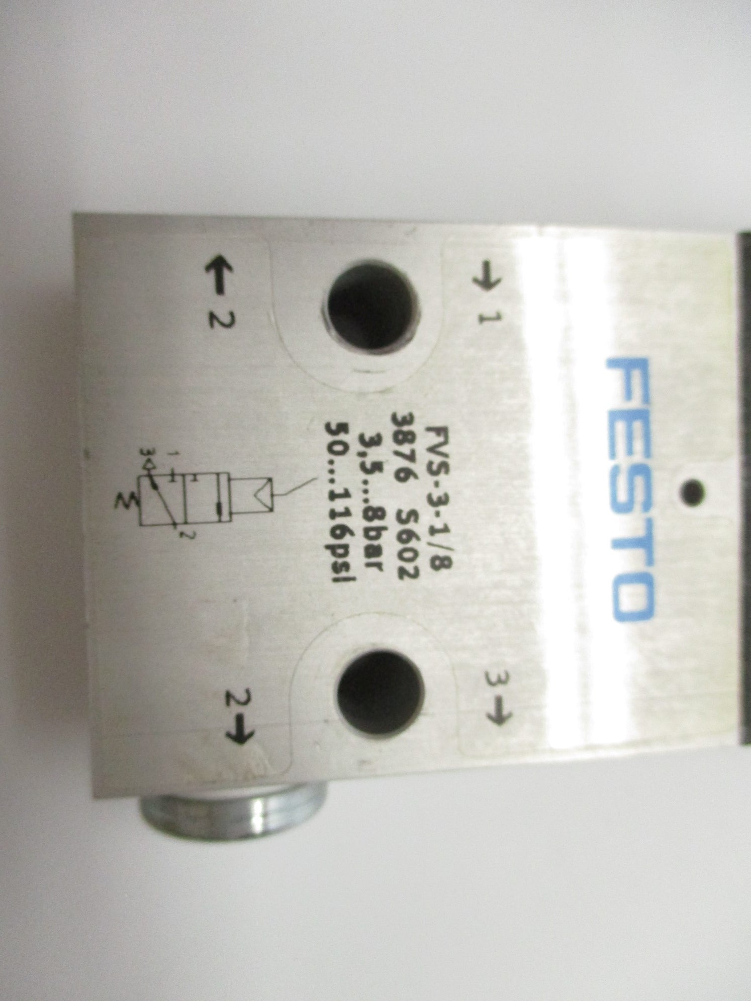 FESTO FVS-3-1/8 UNMP