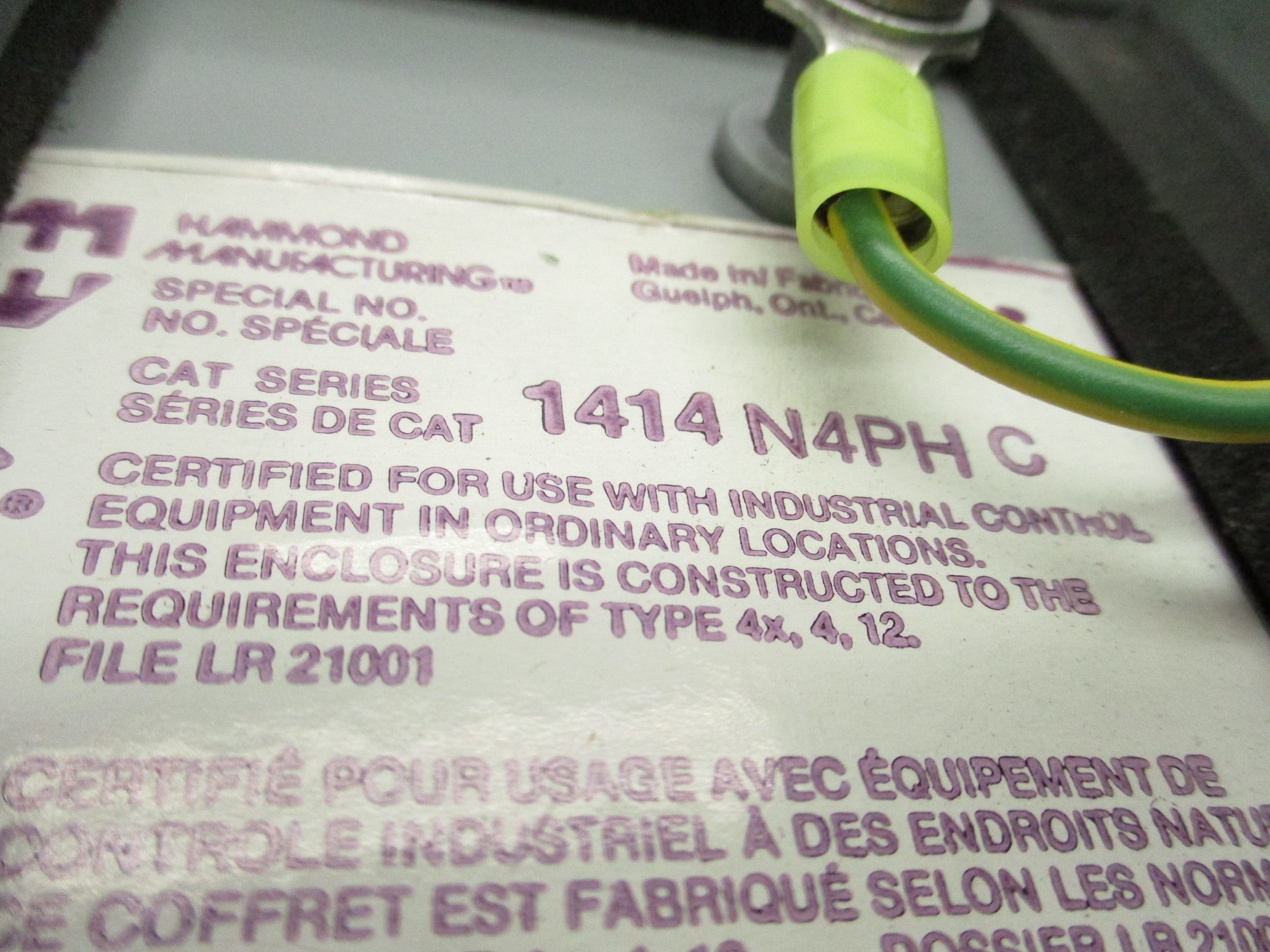 HAMMOND 1414N4PHC UNMP