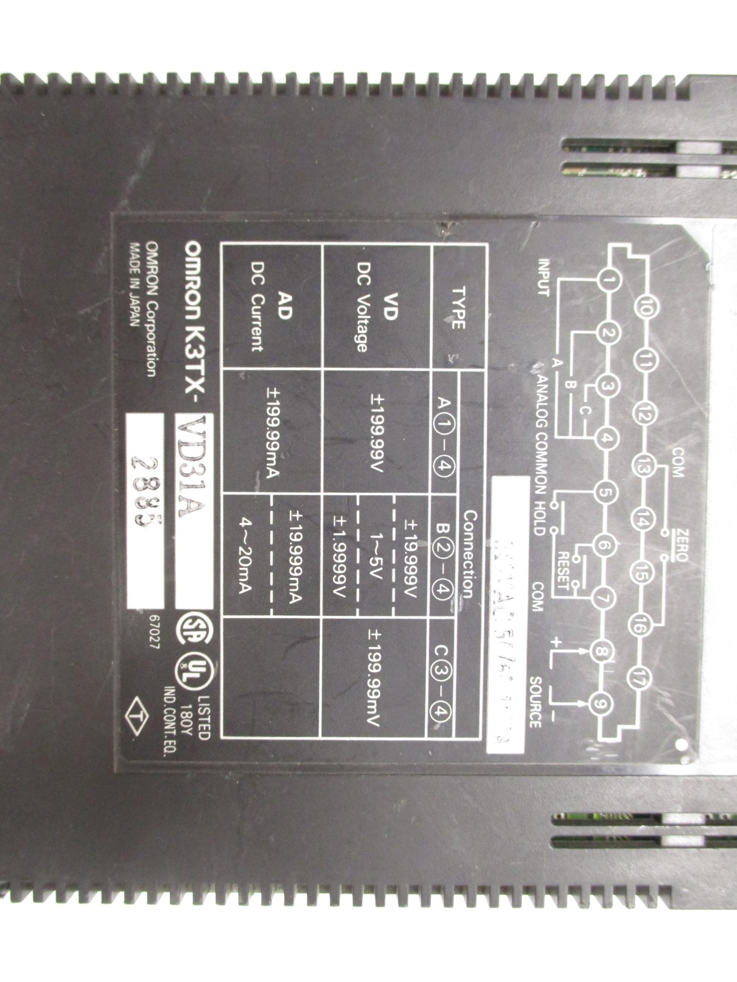 OMRON K3TX-VD31A UNMP
