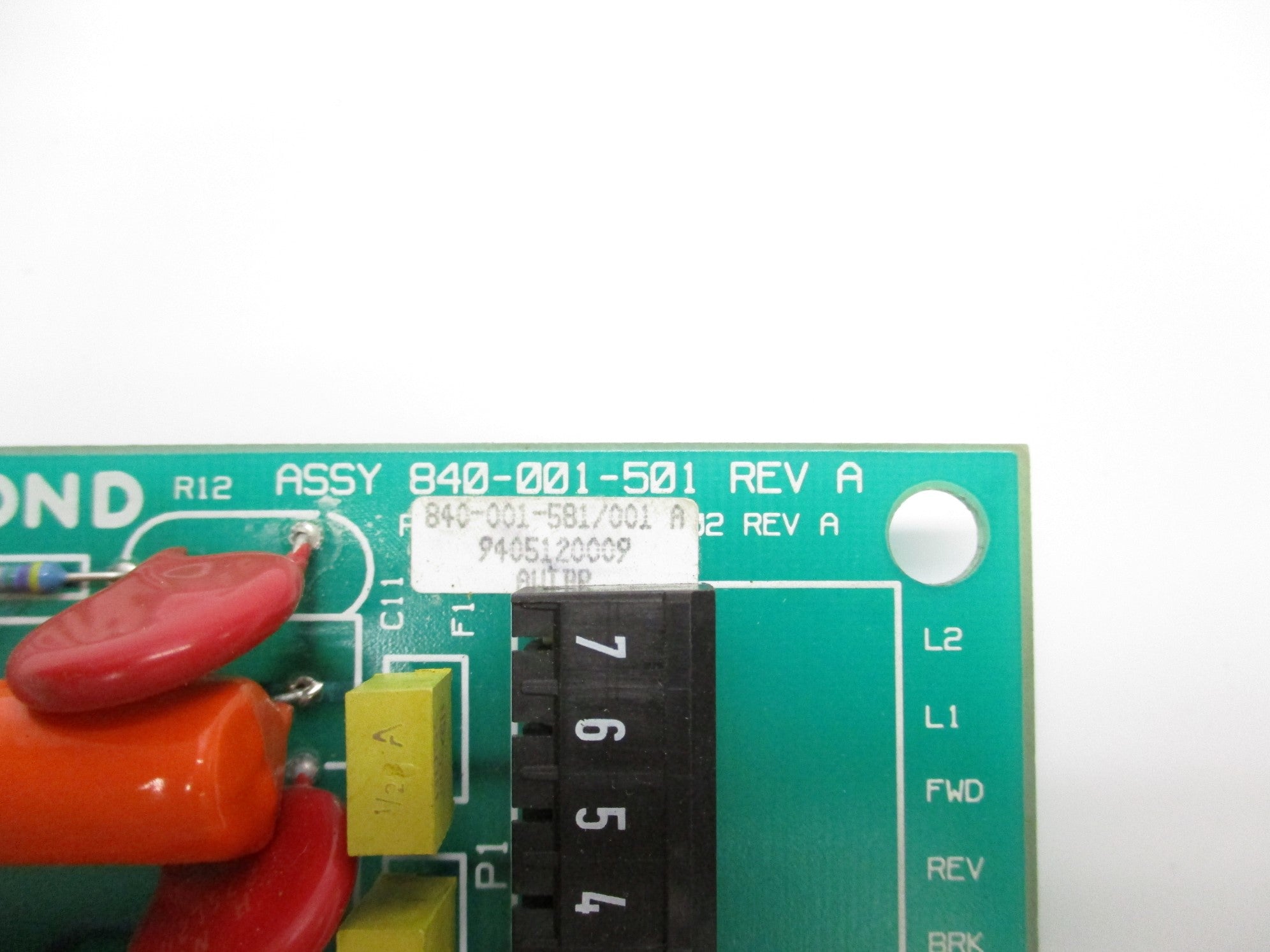 RAYMOND 840-001-581/001 REV. A (AS PICTURED) UNMP