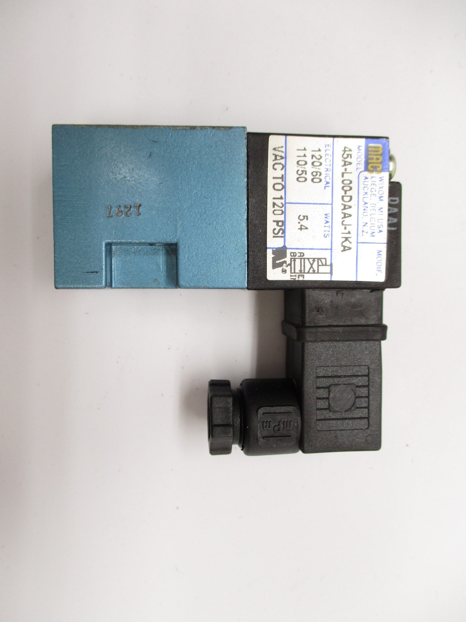 MAC 45A-L00-DAAJ-1KA 120V 120PSI NSMP