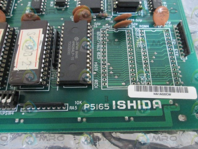 ISHIDA RCU/CPU BOARD P-5165 *USED*