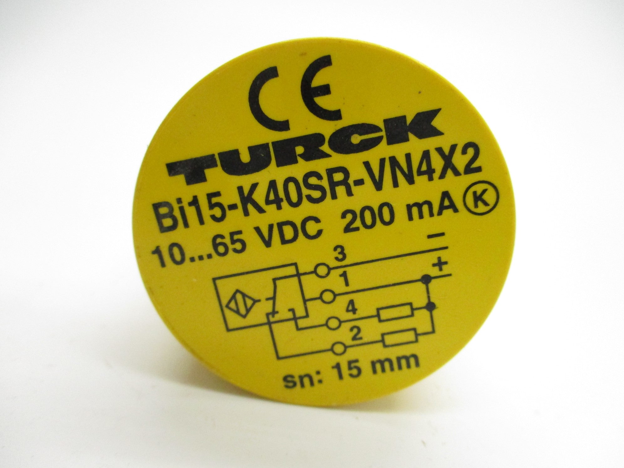 TURCK BI15-K40SR-VN4X2 W/PG9 NSMP