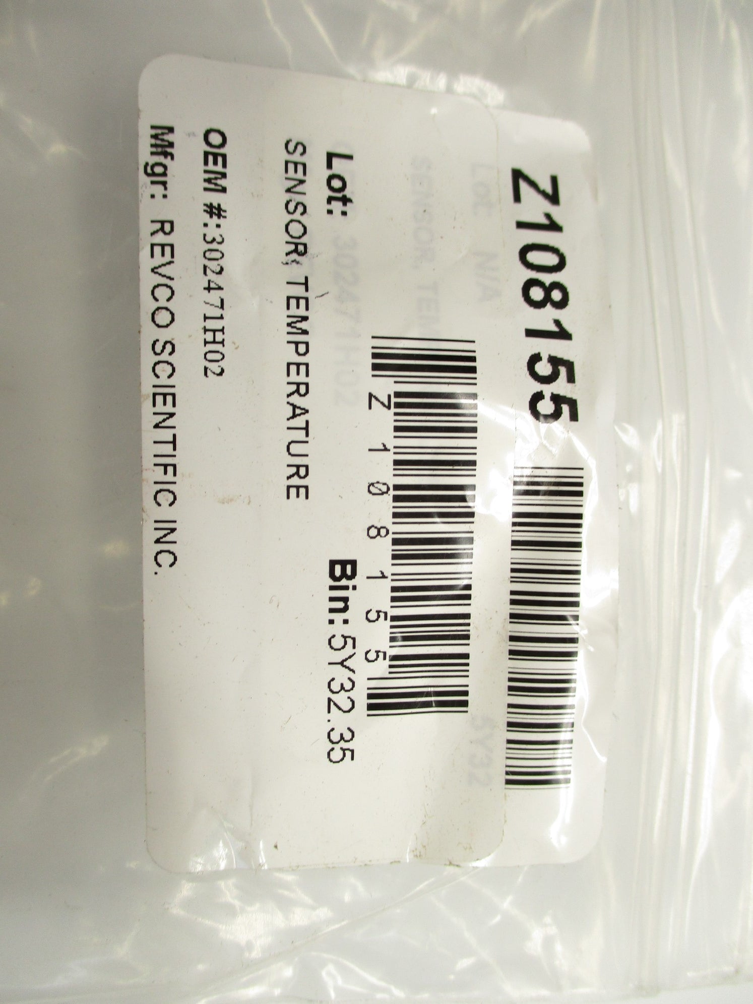 REVCO SCIENTIFIC KE302471H02 NSNP