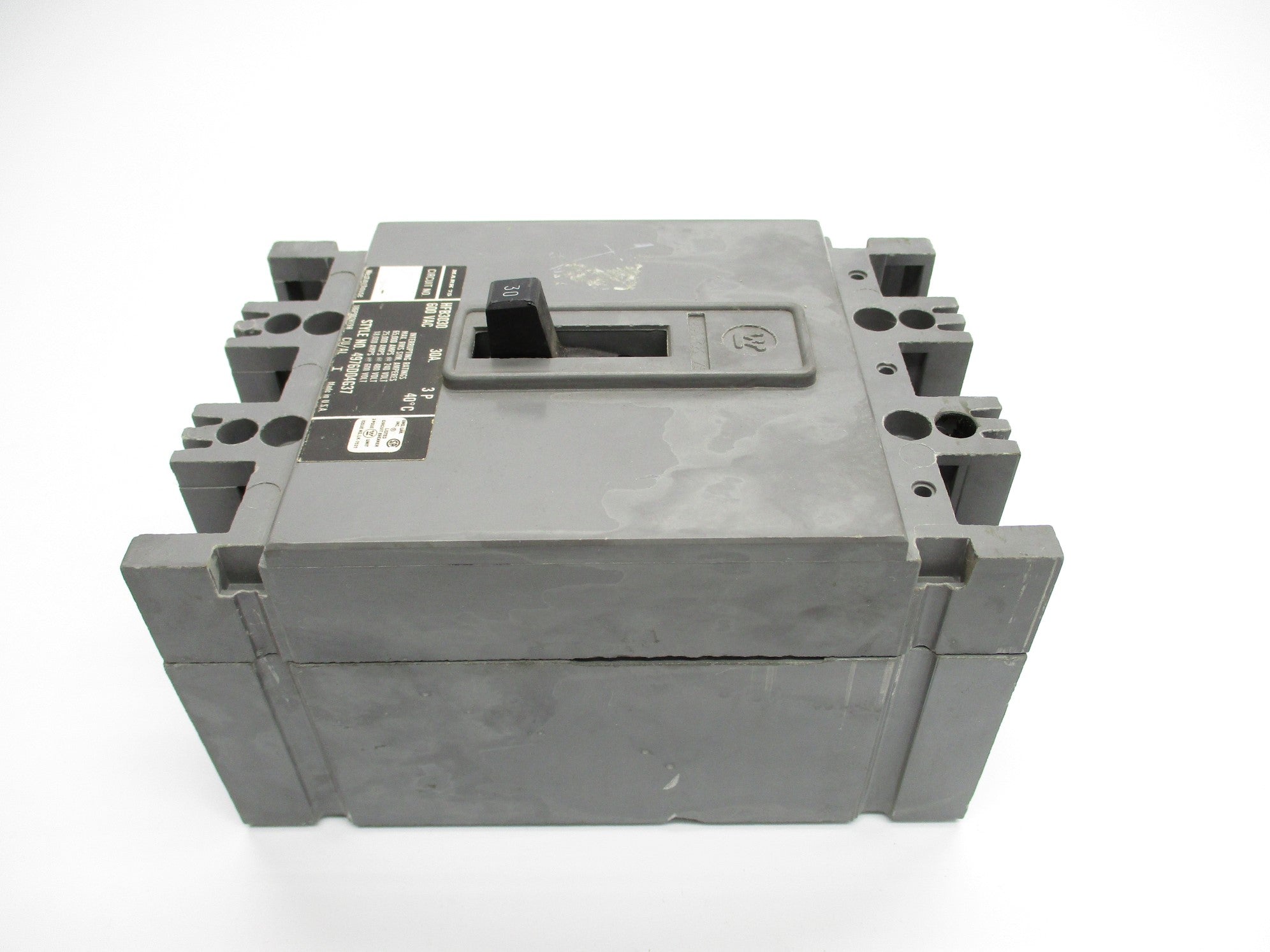 WESTINGHOUSE HFB3030 30A 600VAC (GREY) (AS PICTURED) UNMP