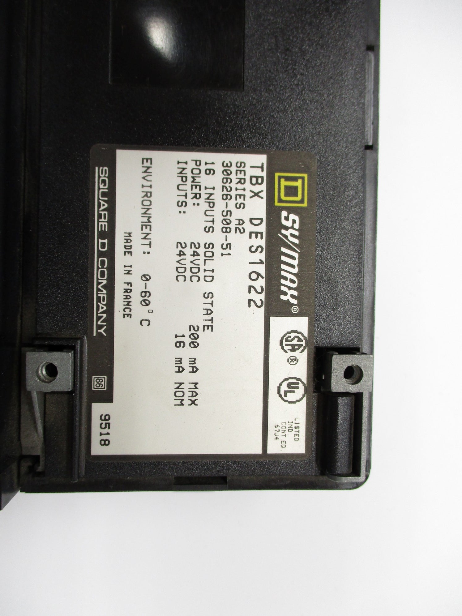 SQUARE D TBXDES1622 SER. A2 NSMP